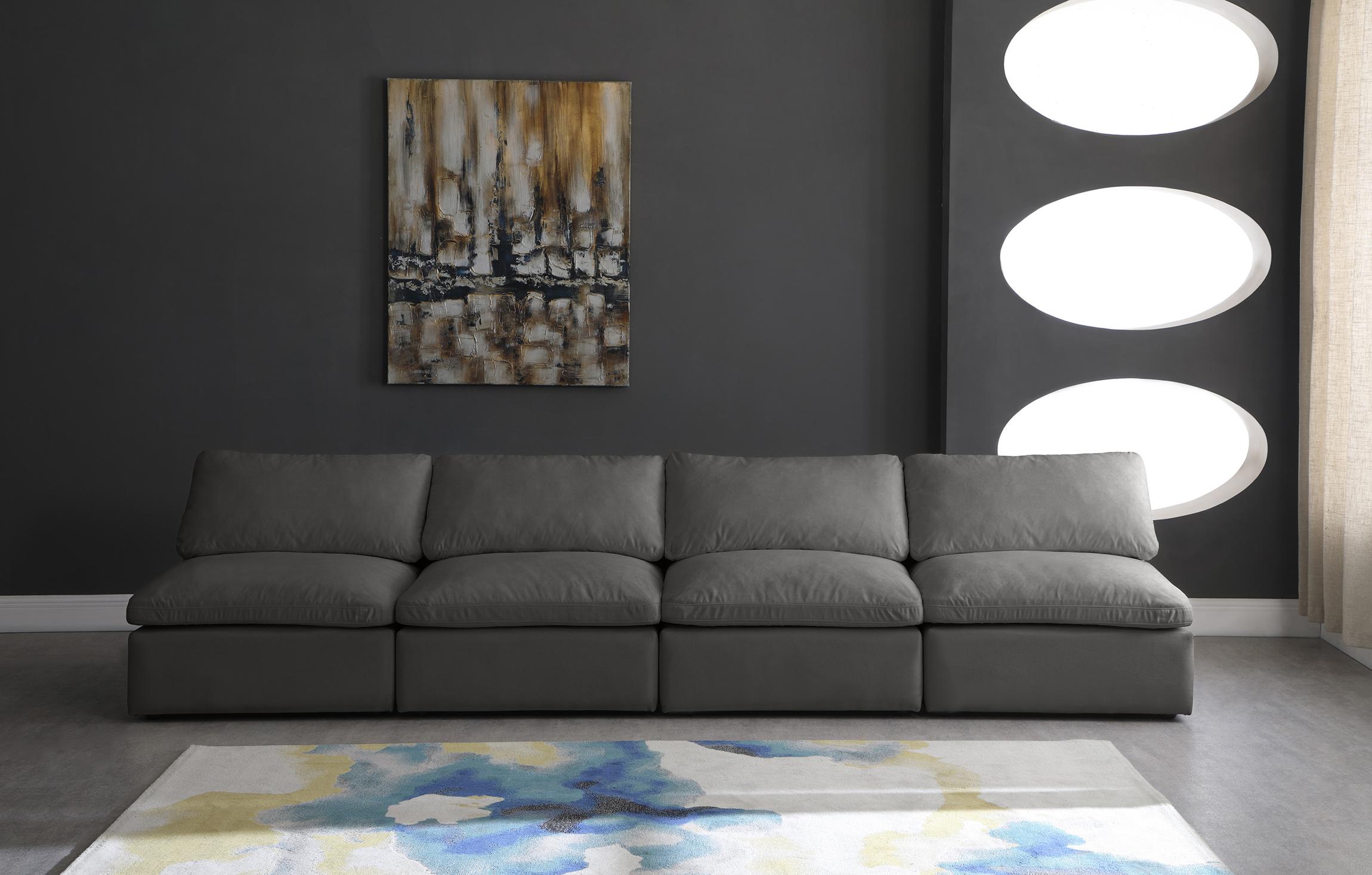 

    
Meridian Furniture 602Grey-S4 Modular Sofa Gray 602Grey-S4
