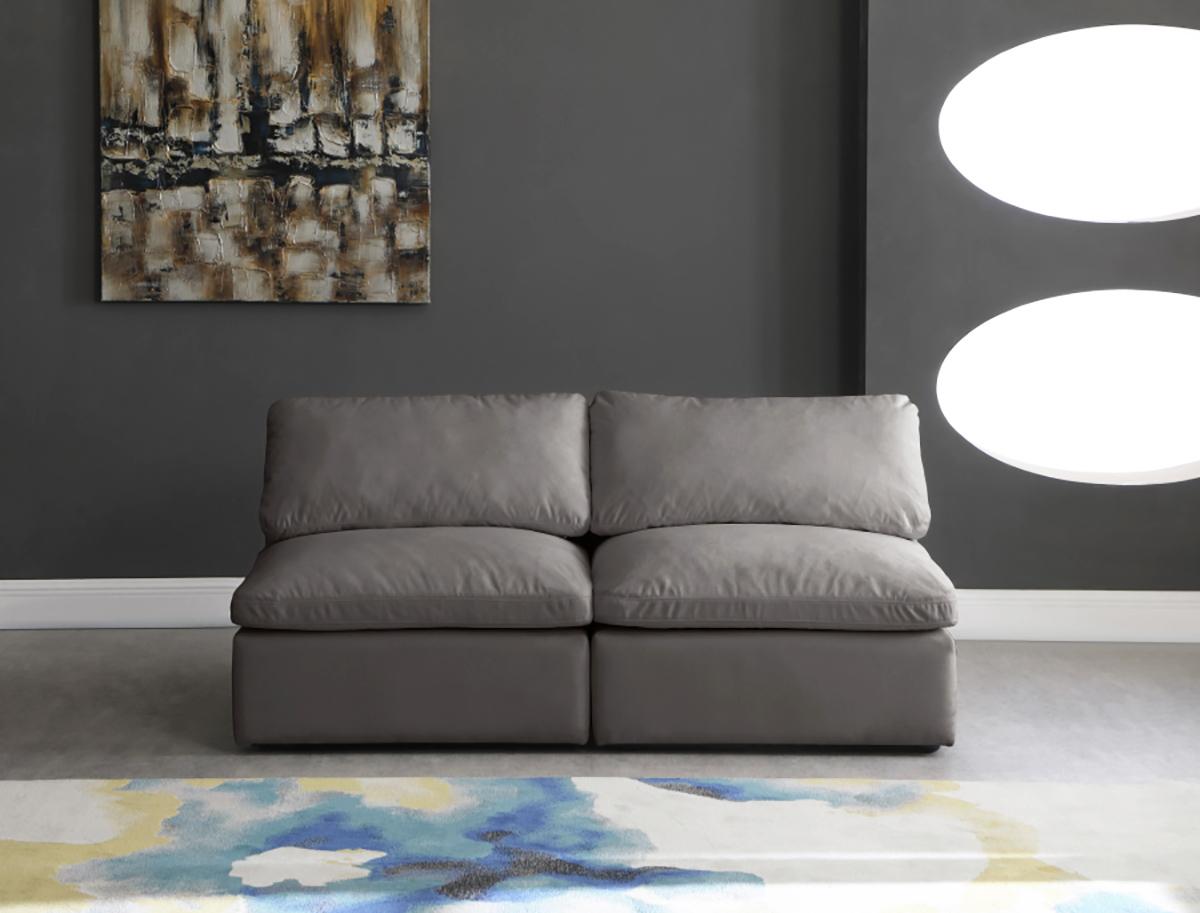 

    
Meridian Furniture 602Grey-S2 Modular Sofa Gray 602Grey-S2
