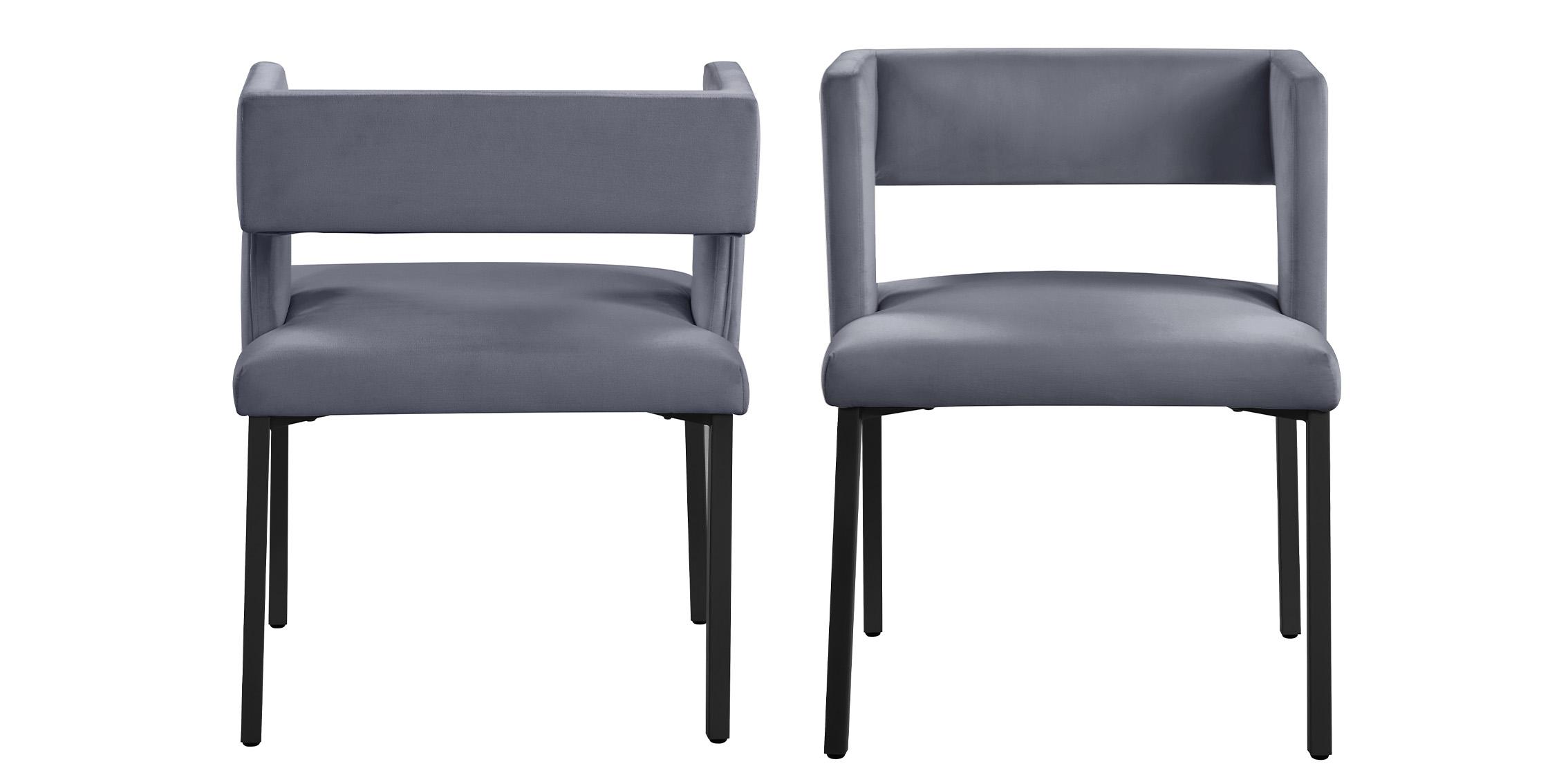 

    
Meridian Furniture CALEB 968Grey-C Dining Chair Set Gray/Black 968Grey-C
