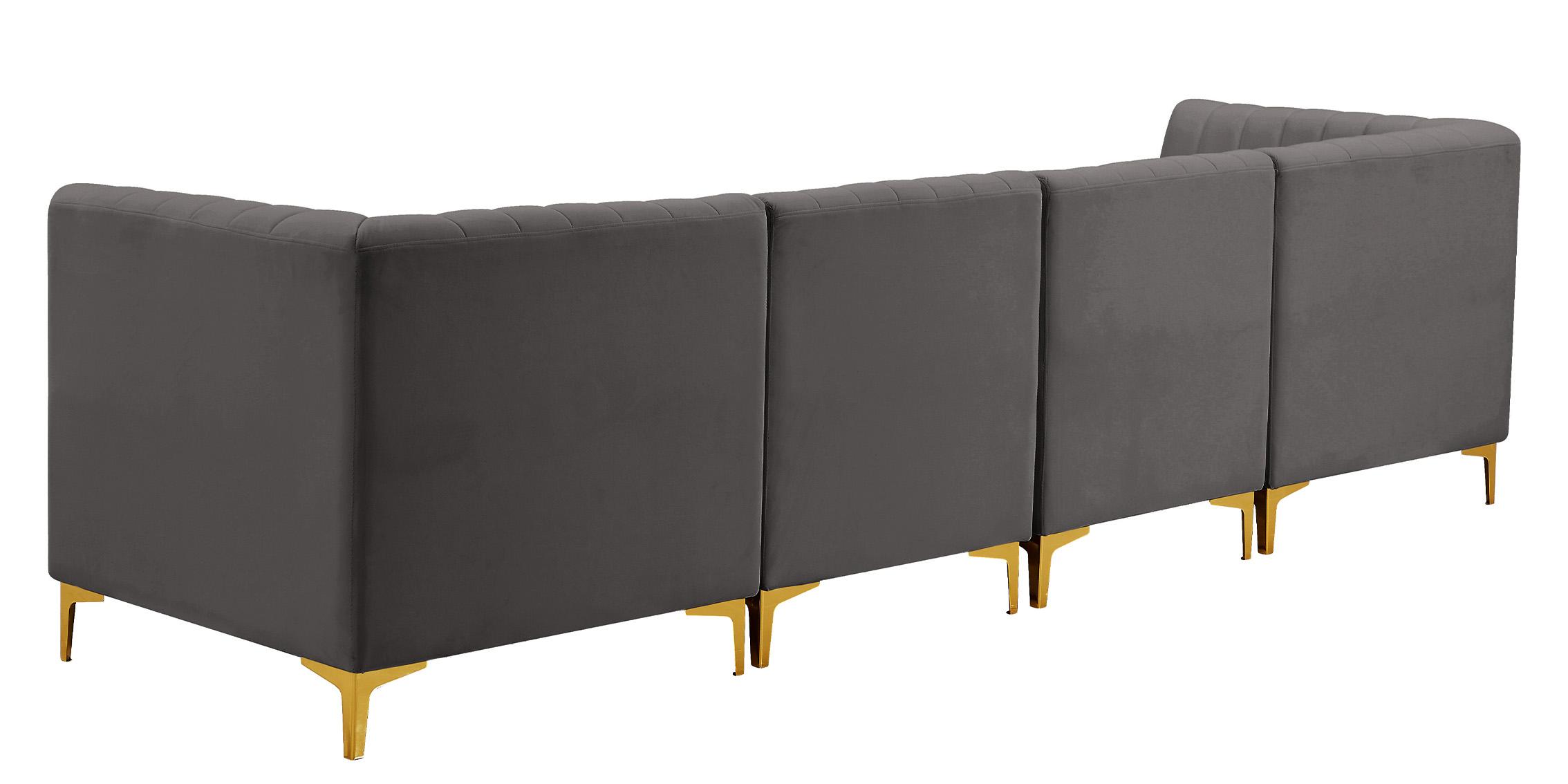 

    
604Grey-S119 Meridian Furniture Modular Sectional Sofa

