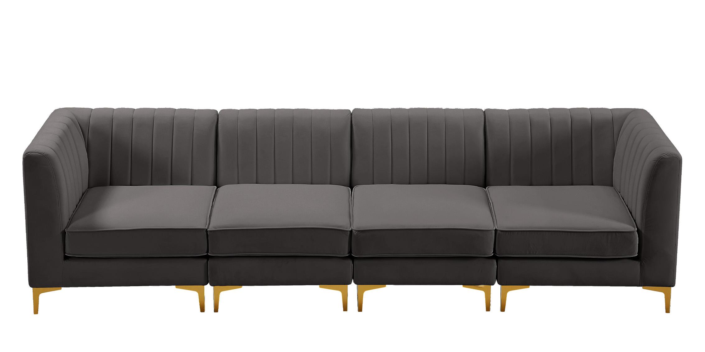 

    
Meridian Furniture ALINA 604Grey-S119 Modular Sectional Sofa Gray 604Grey-S119
