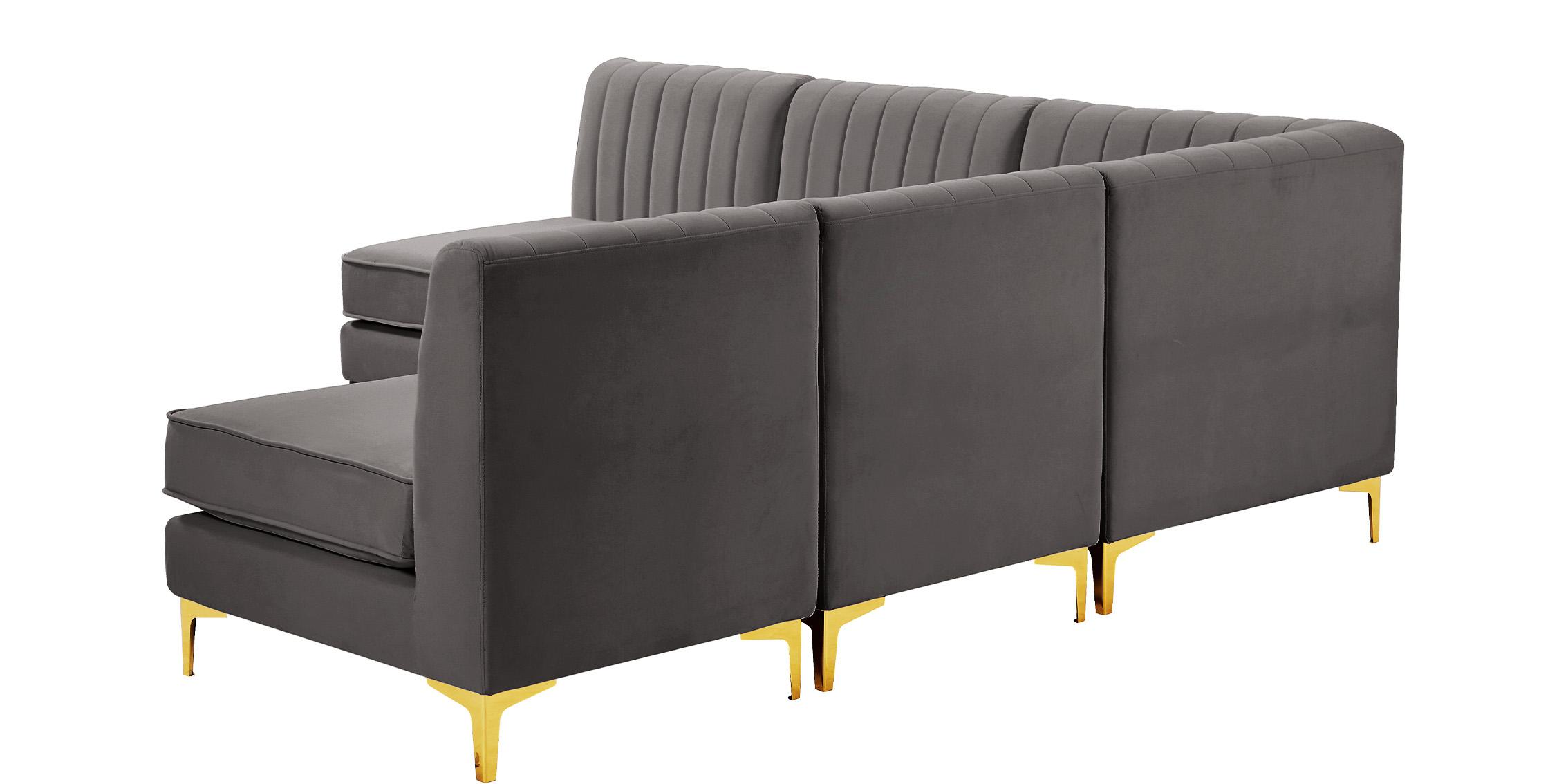 

    
604Grey-Sec5A Meridian Furniture Modular Sectional Sofa
