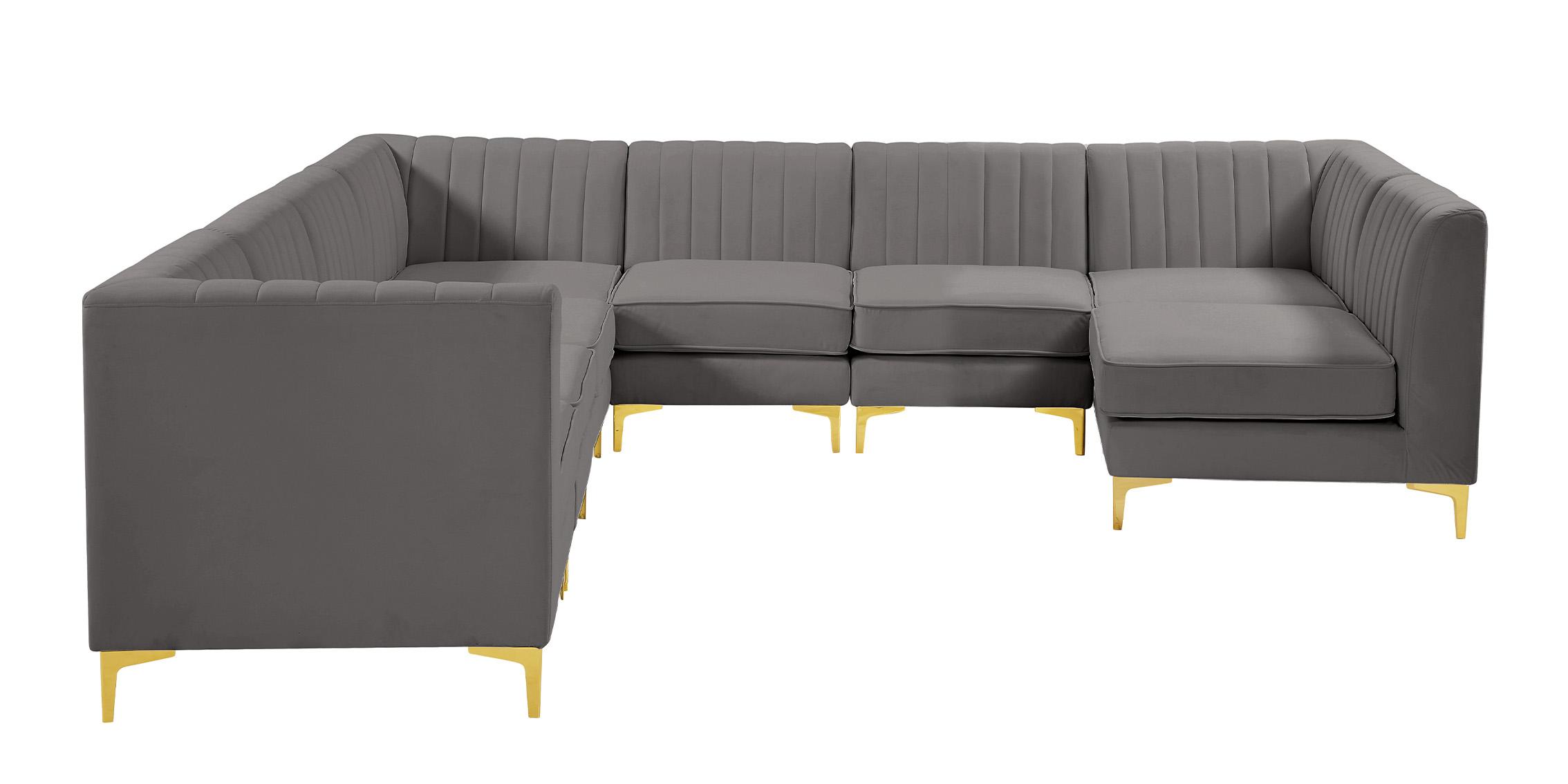 

    
Meridian Furniture ALINA 604Grey-Sec8A Modular Sectional Sofa Gray 604Grey-Sec8A
