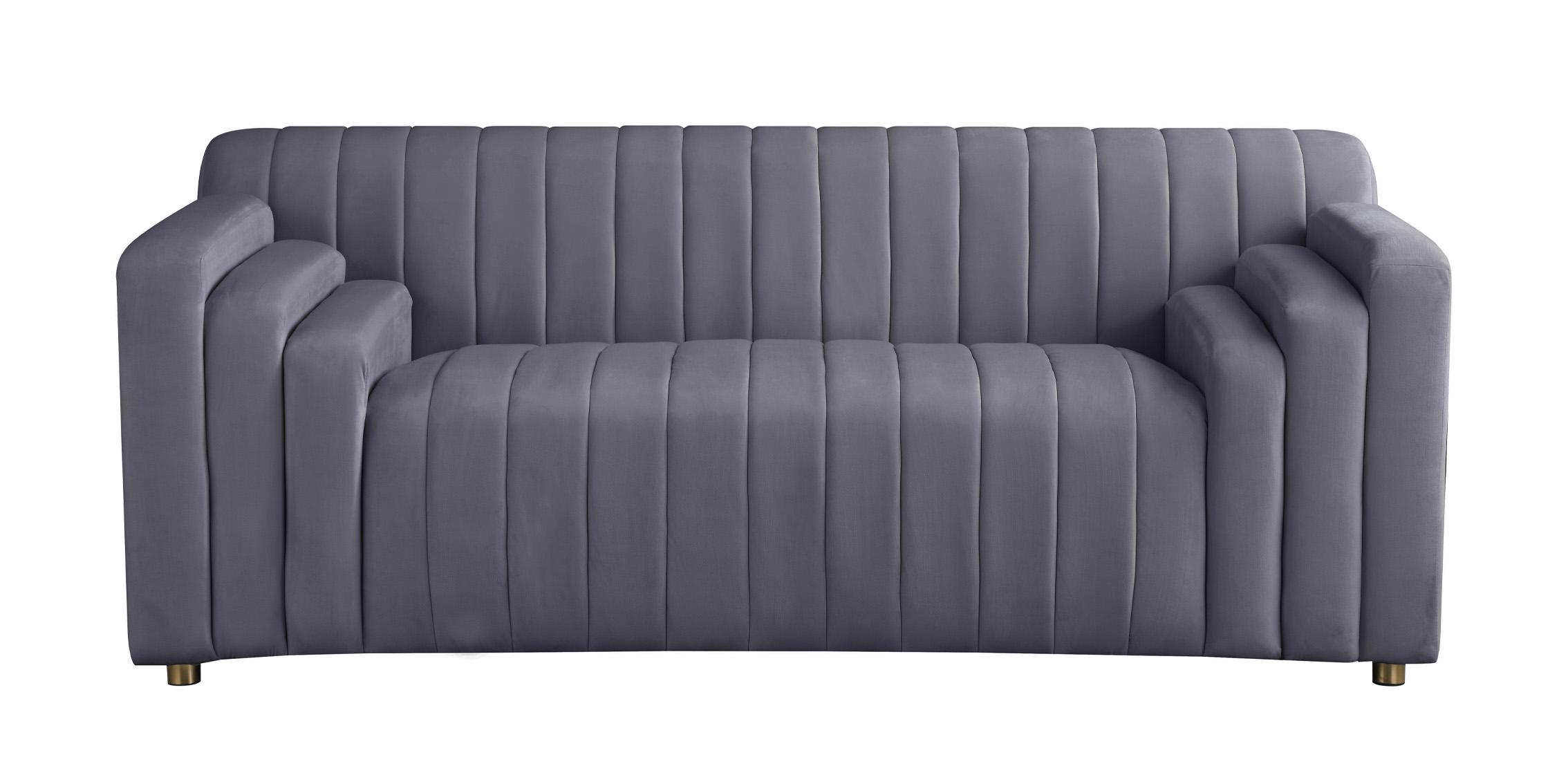 

    
637Grey-S-Set-2 Meridian Furniture Sofa Set

