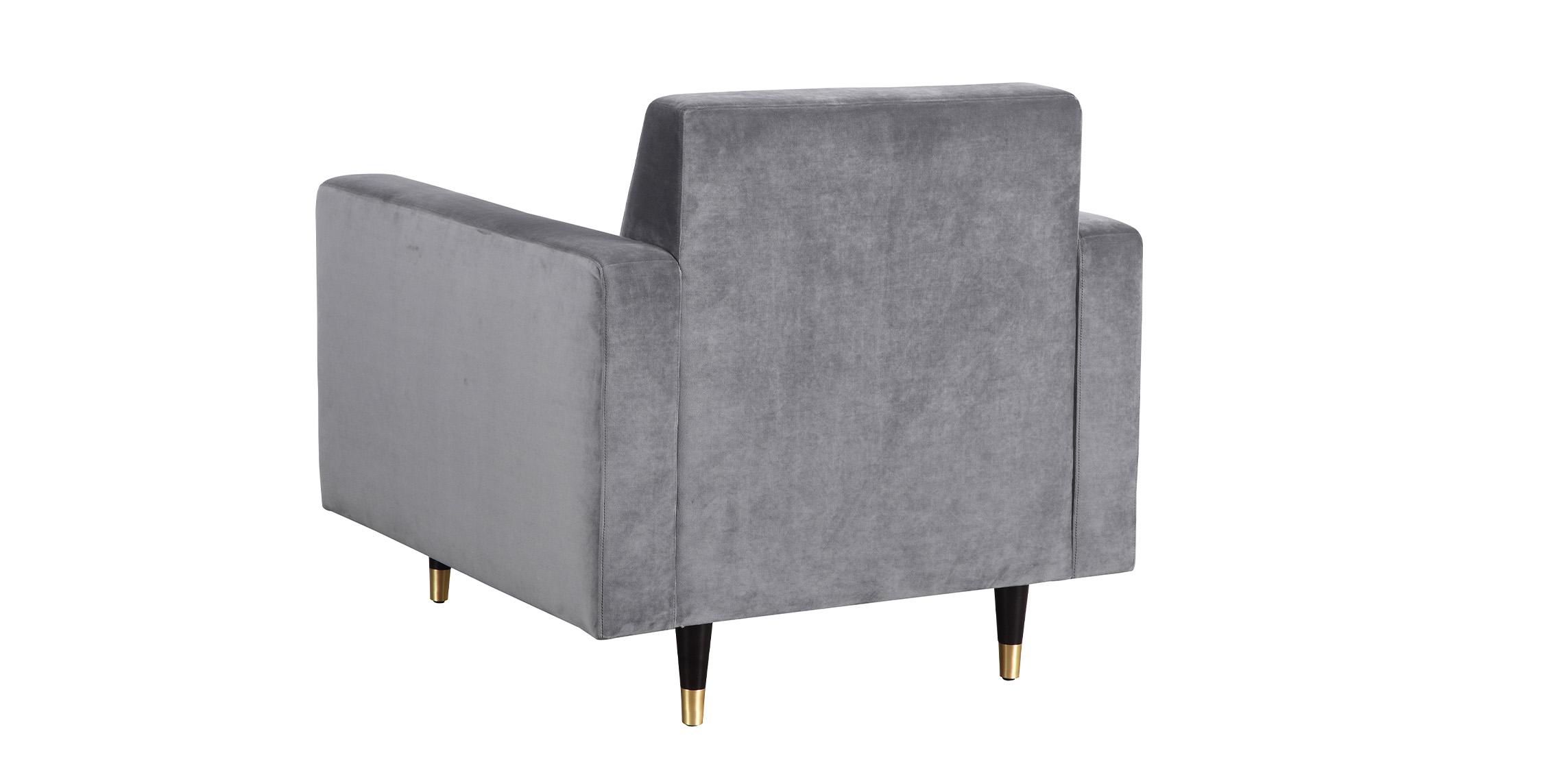 

        
Meridian Furniture LOLA 619Grey-C-Set-2 Arm Chair Set Gray Velvet 647899952678
