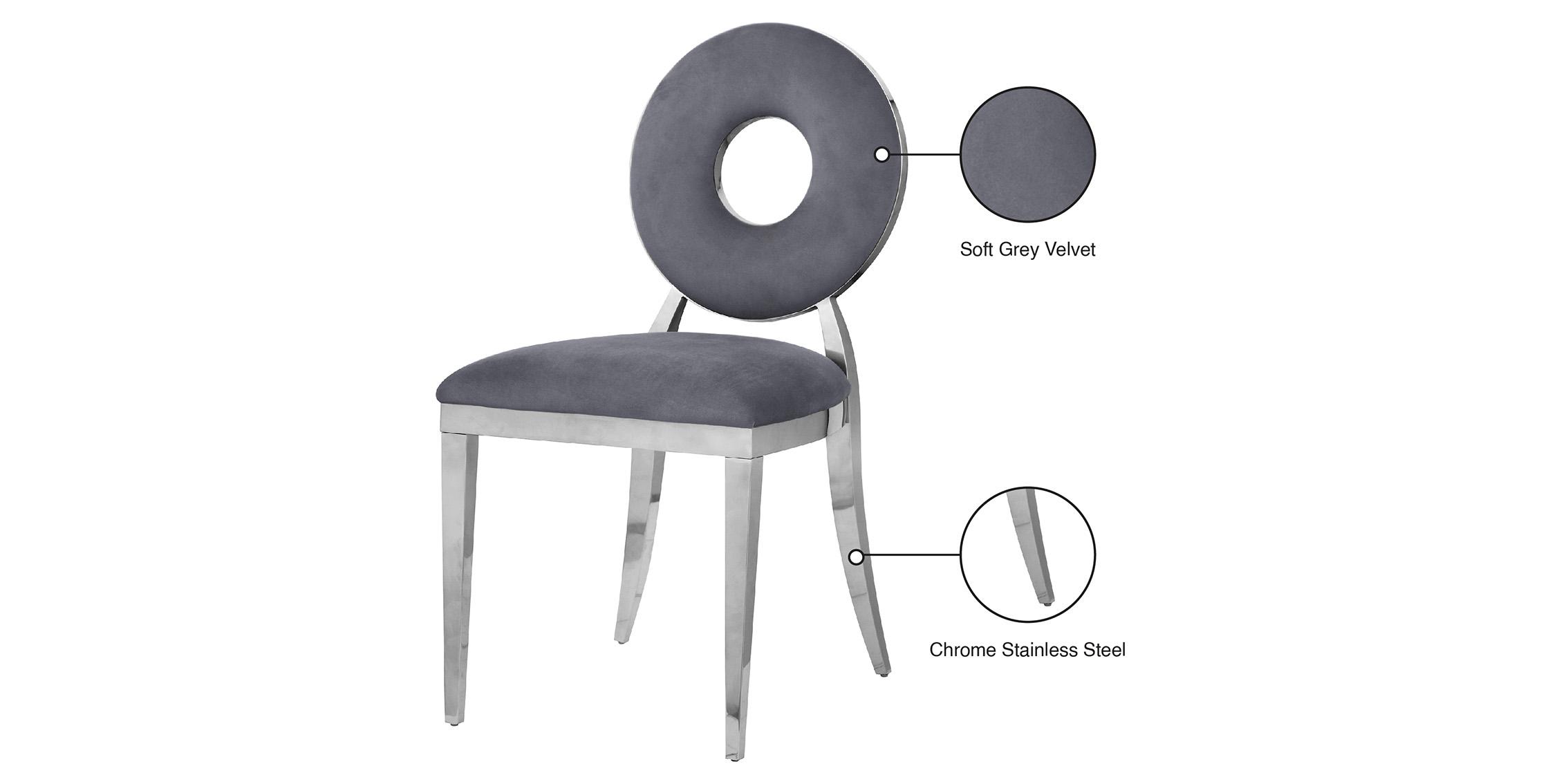

    
859Grey-C Meridian Furniture Dining Chair Set
