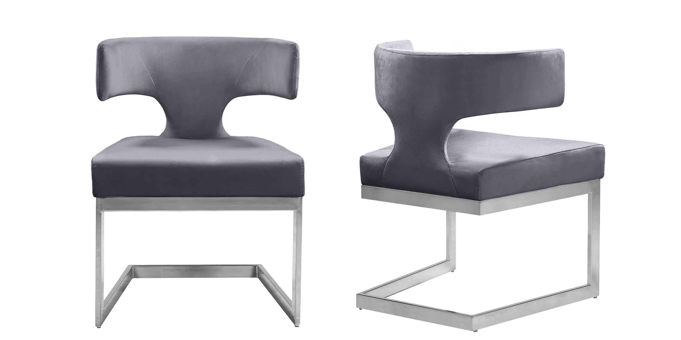 

    
Meridian Furniture ALEXANDRA 954Grey-C Dining Chair Set Chrome/Gray 954Grey-C-Set-2
