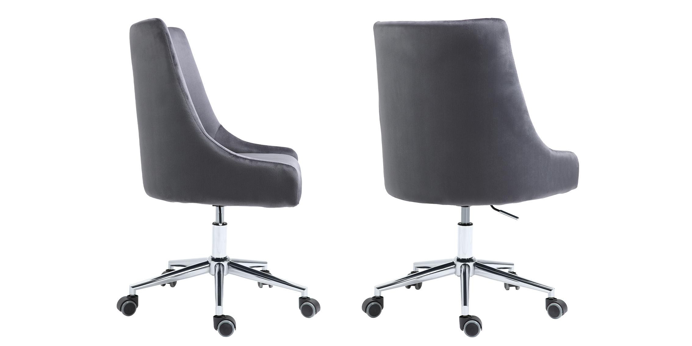 

    
Meridian Furniture KARINA 164Grey Office Chair Chrome/Gray 164Grey
