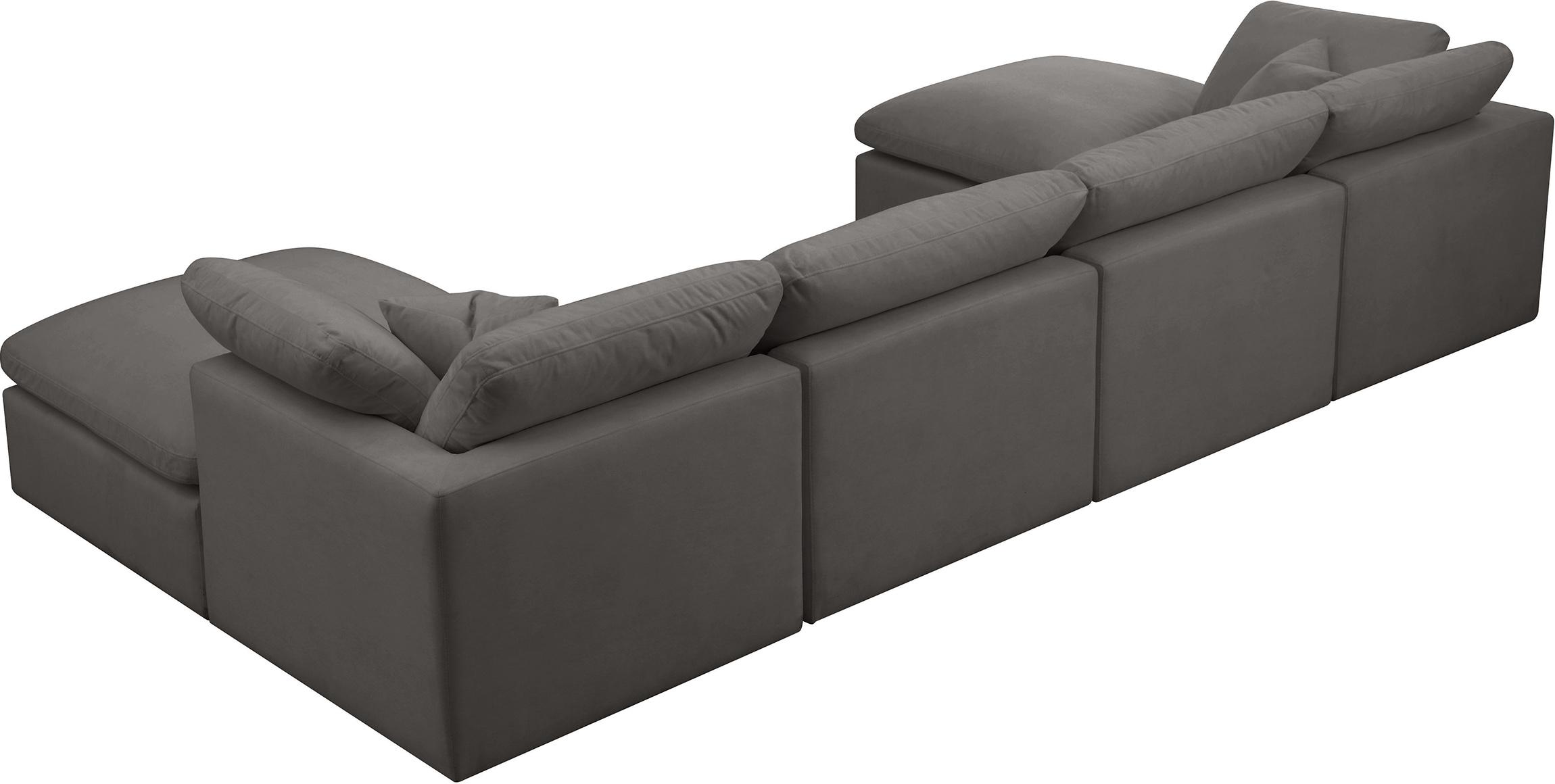 

                    
Soflex Cloud GREY Modular Sectional Sofa Gray Fabric Purchase 
