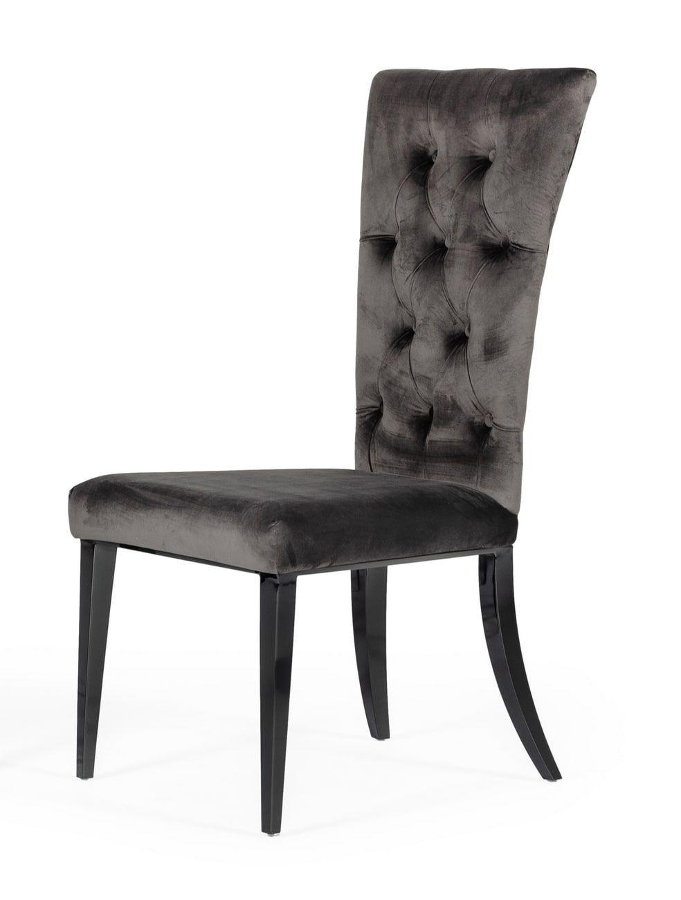

    
VIG Furniture Darley Dining Chair Set Gray/Black VGZAY623-GRY-2pcs
