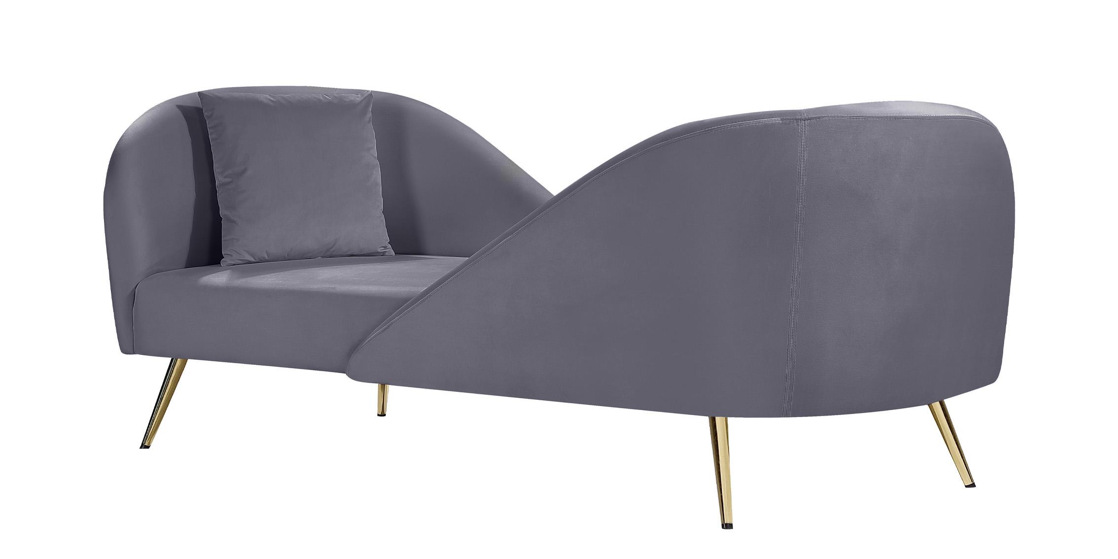 

    
Grey Velvet Double Back Chaise NOLAN Meridian 656Grey Contemporary Modern
