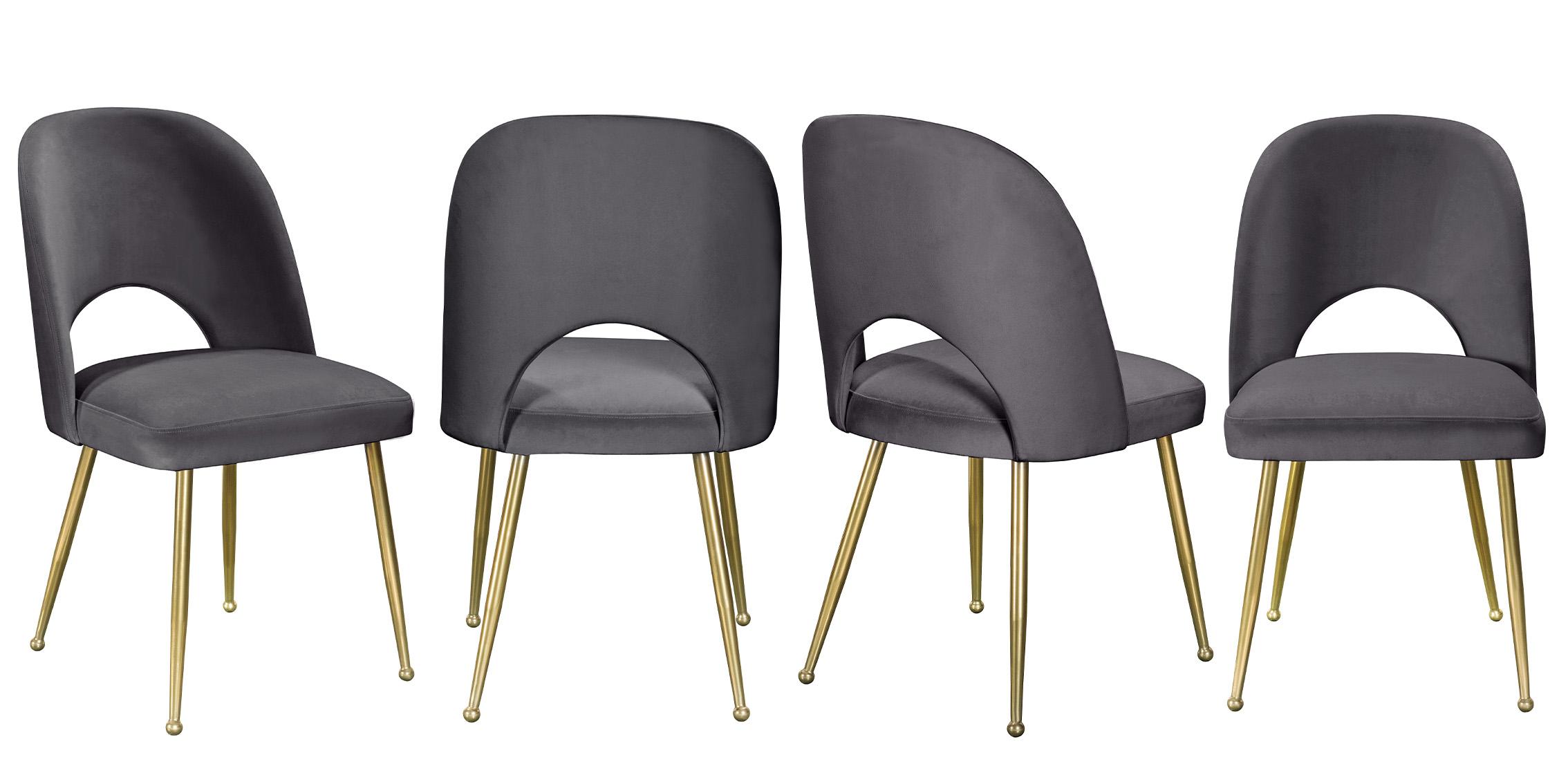 

    
Meridian Furniture LOGAN 990Grey-C Dining Chair Set Gray/Gold 990Grey-C

