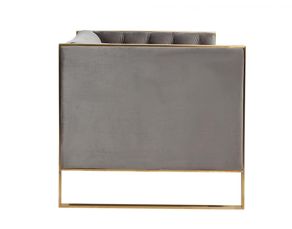 

                    
VIG Furniture Divani Casa Carlos Sofa Gray/Gold Fabric Purchase 
