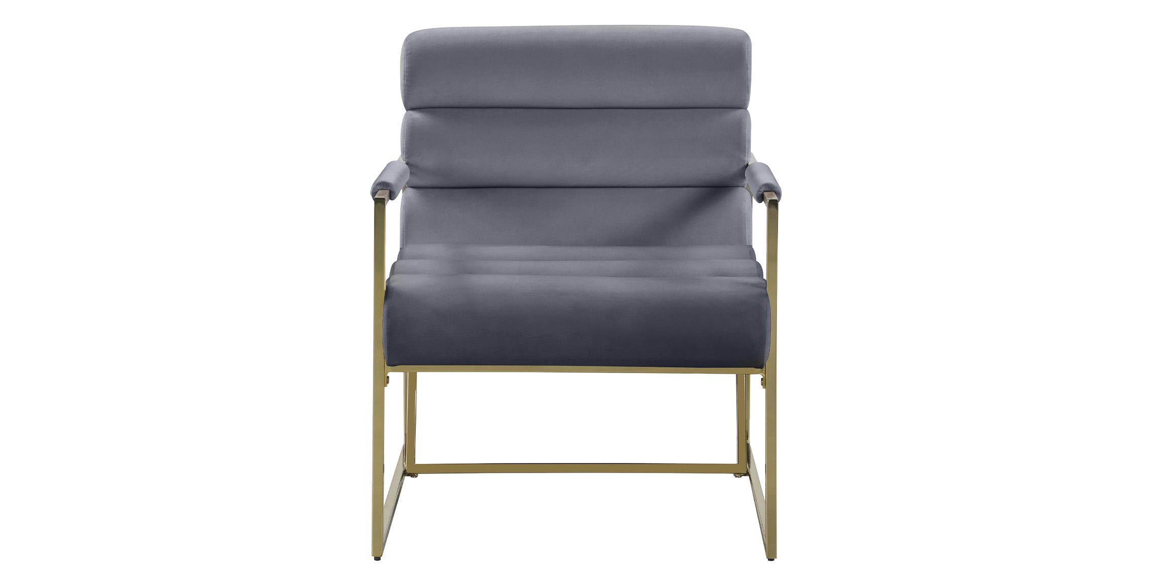 

    
Meridian Furniture WAYNE 526Grey Accent Chair Gray/Gold 526Grey
