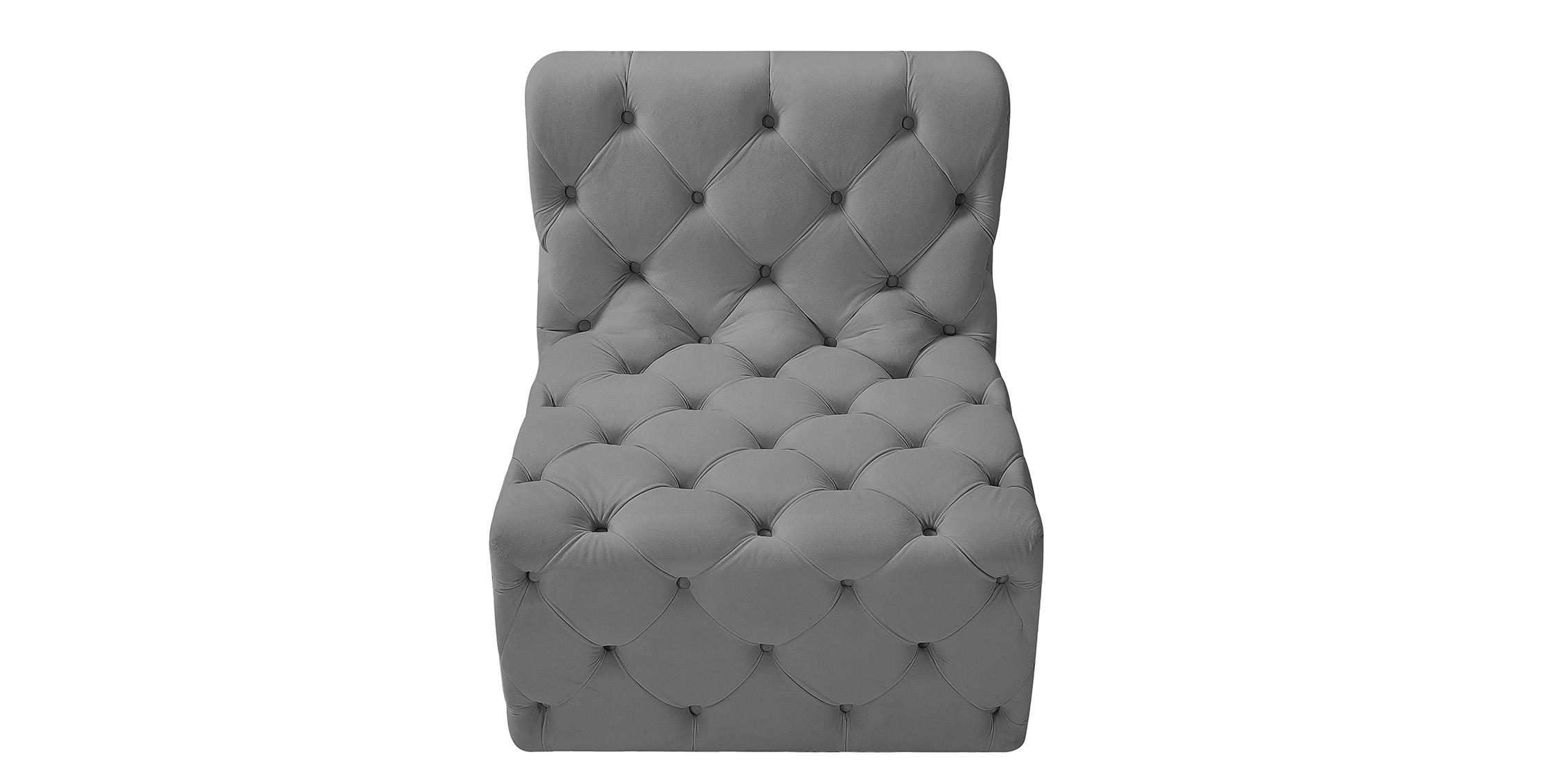 

        
Meridian Furniture TUFT 680Grey-Armless Modular Armless Chair Gray Velvet 94308265865
