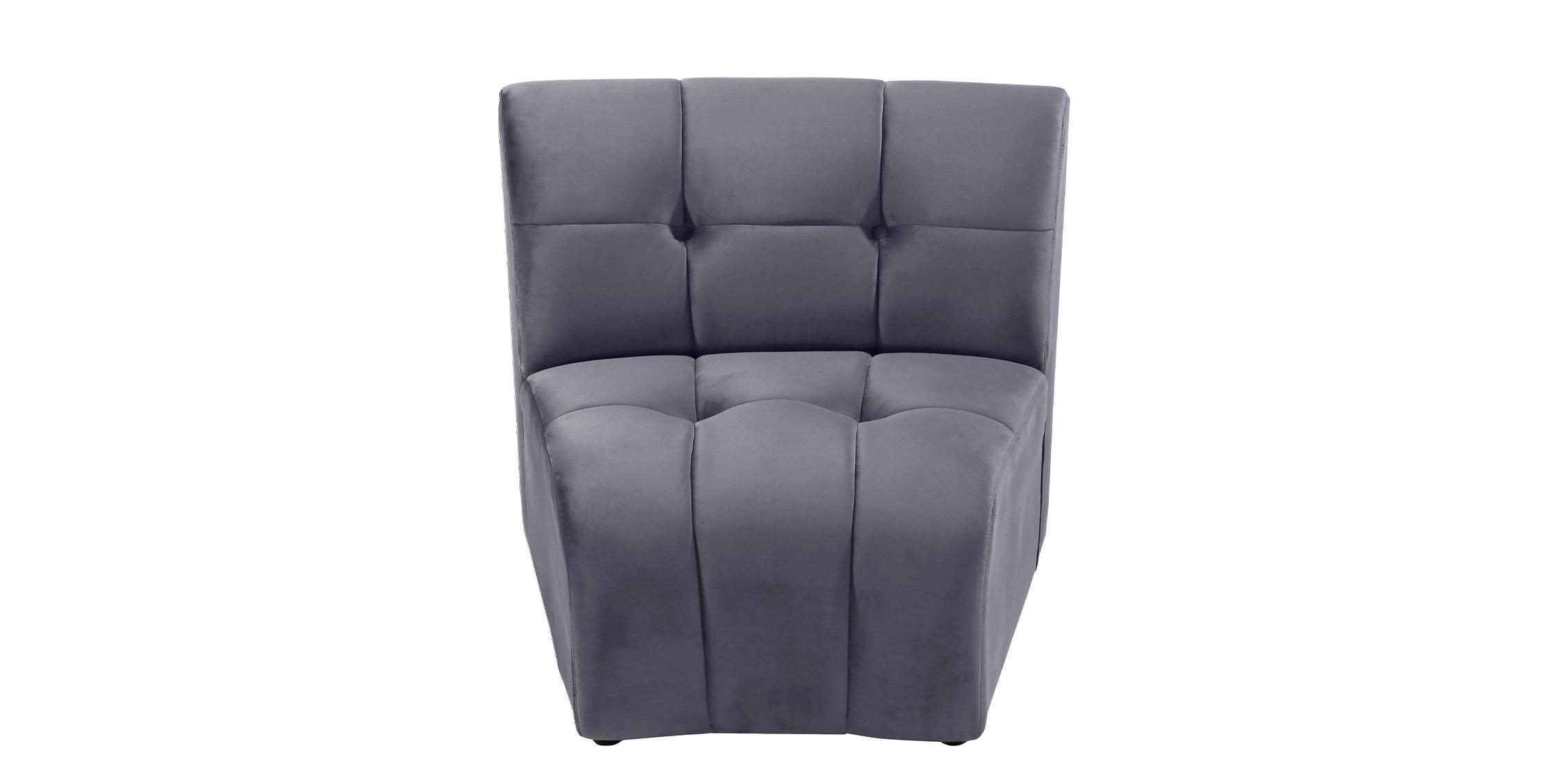 

        
Meridian Furniture LIMITLESS 645Grey-C Modular Chair Gray Velvet 753359806877
