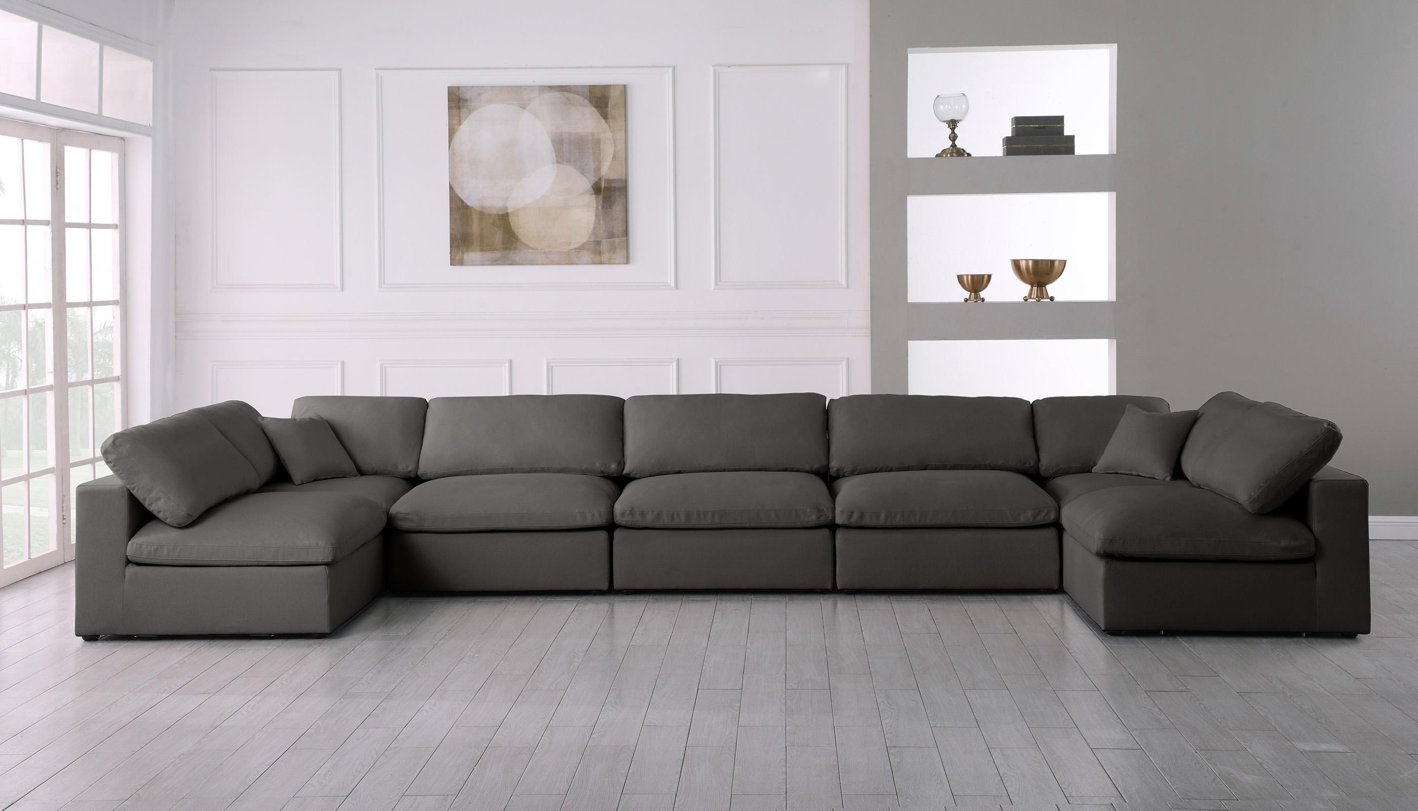 

    
Meridian Furniture 602Grey-Sec7B Modular Sectional Sofa Gray 602Grey-Sec7B
