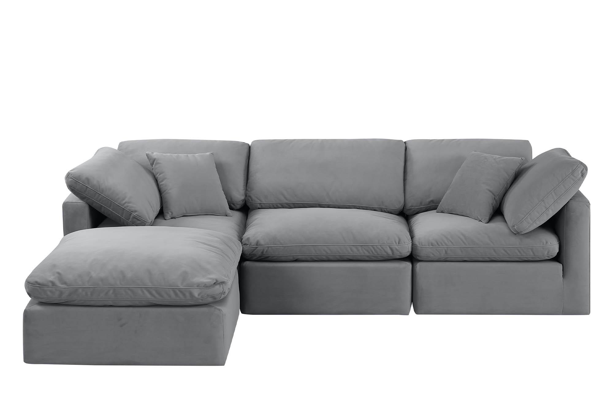

    
Meridian Furniture INDULGE 147Grey-Sec4A Modular Sectional Sofa Gray 147Grey-Sec4A
