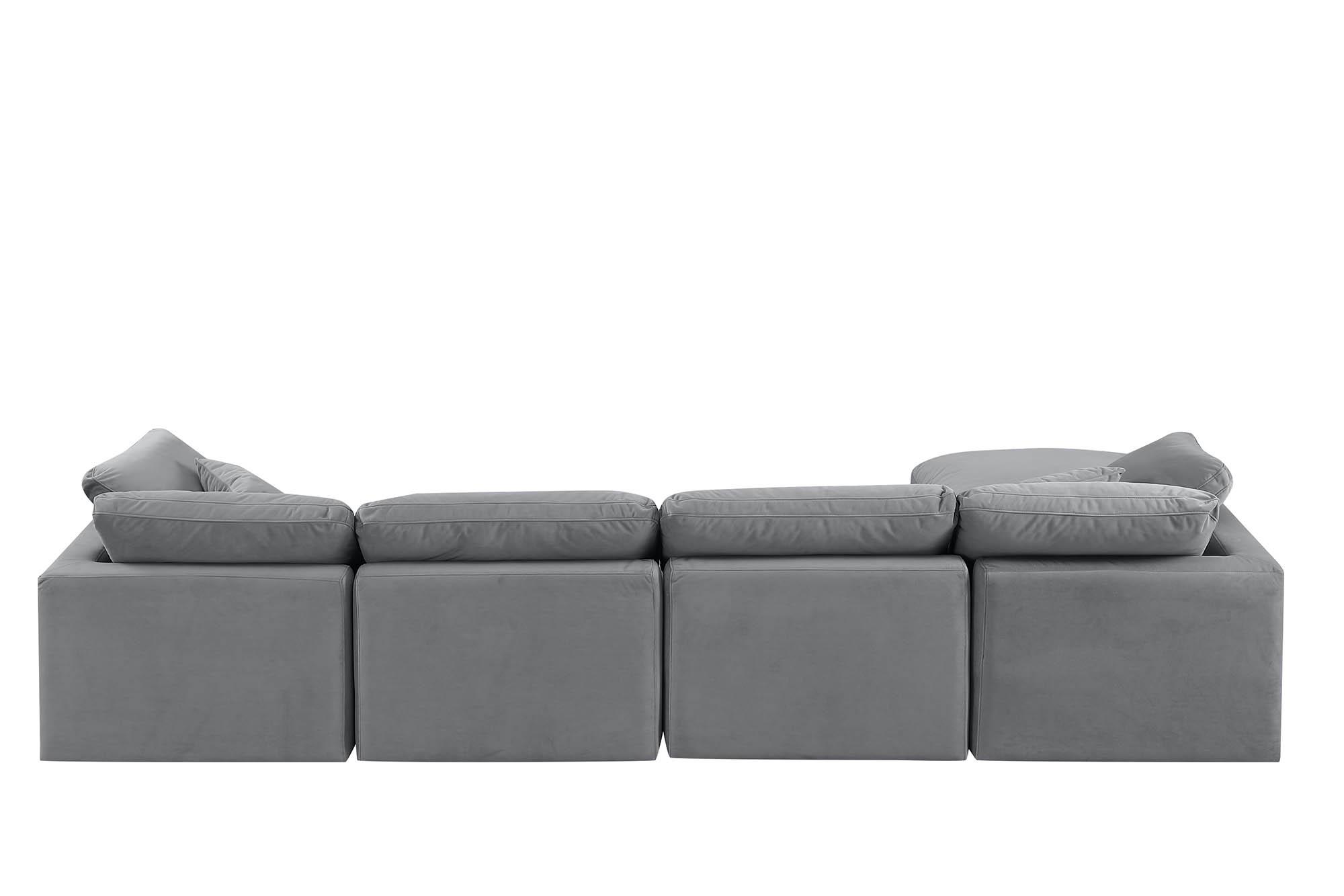 

    
147Grey-Sec5A Meridian Furniture Modular Sectional Sofa

