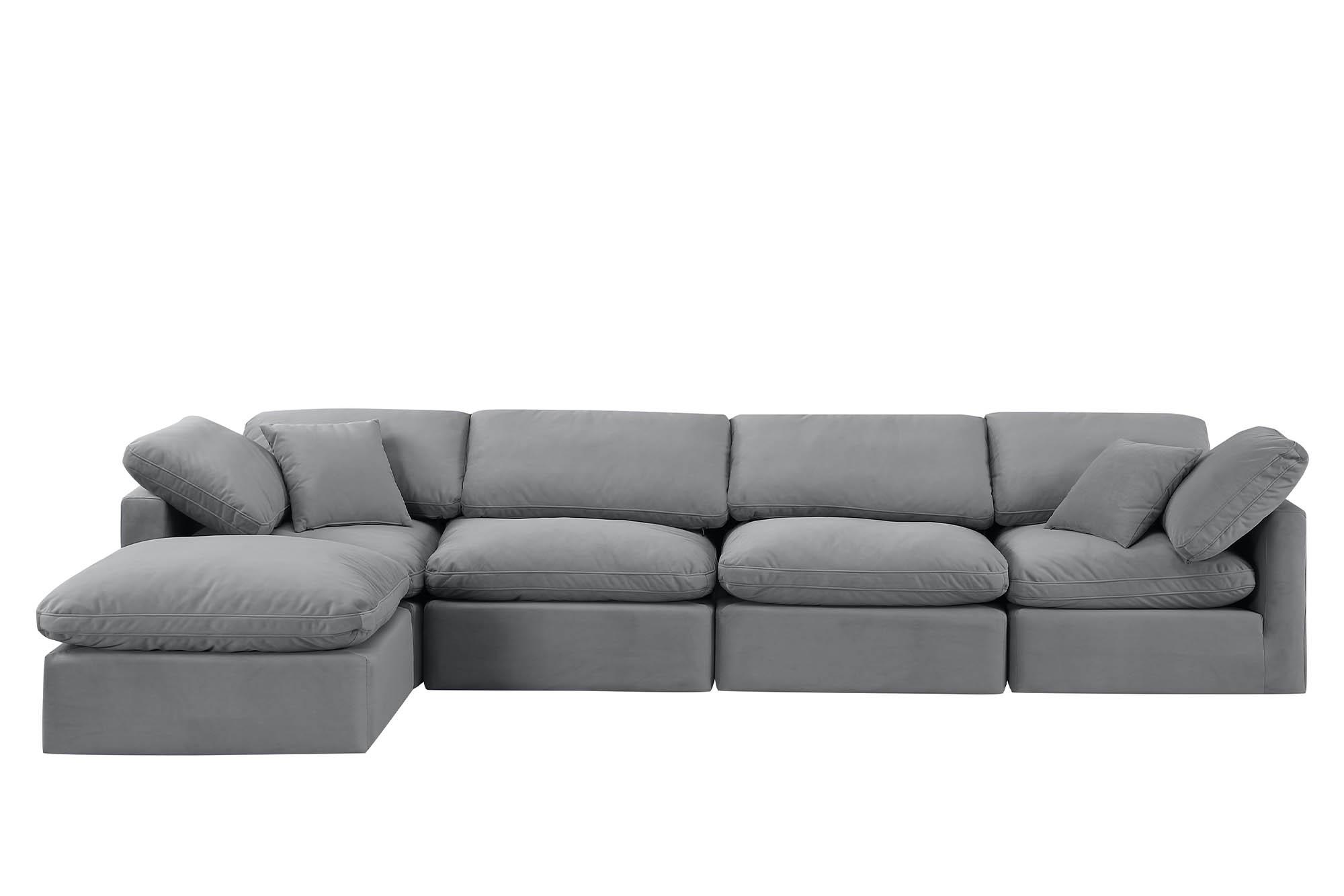 

    
Meridian Furniture INDULGE 147Grey-Sec5A Modular Sectional Sofa Gray 147Grey-Sec5A
