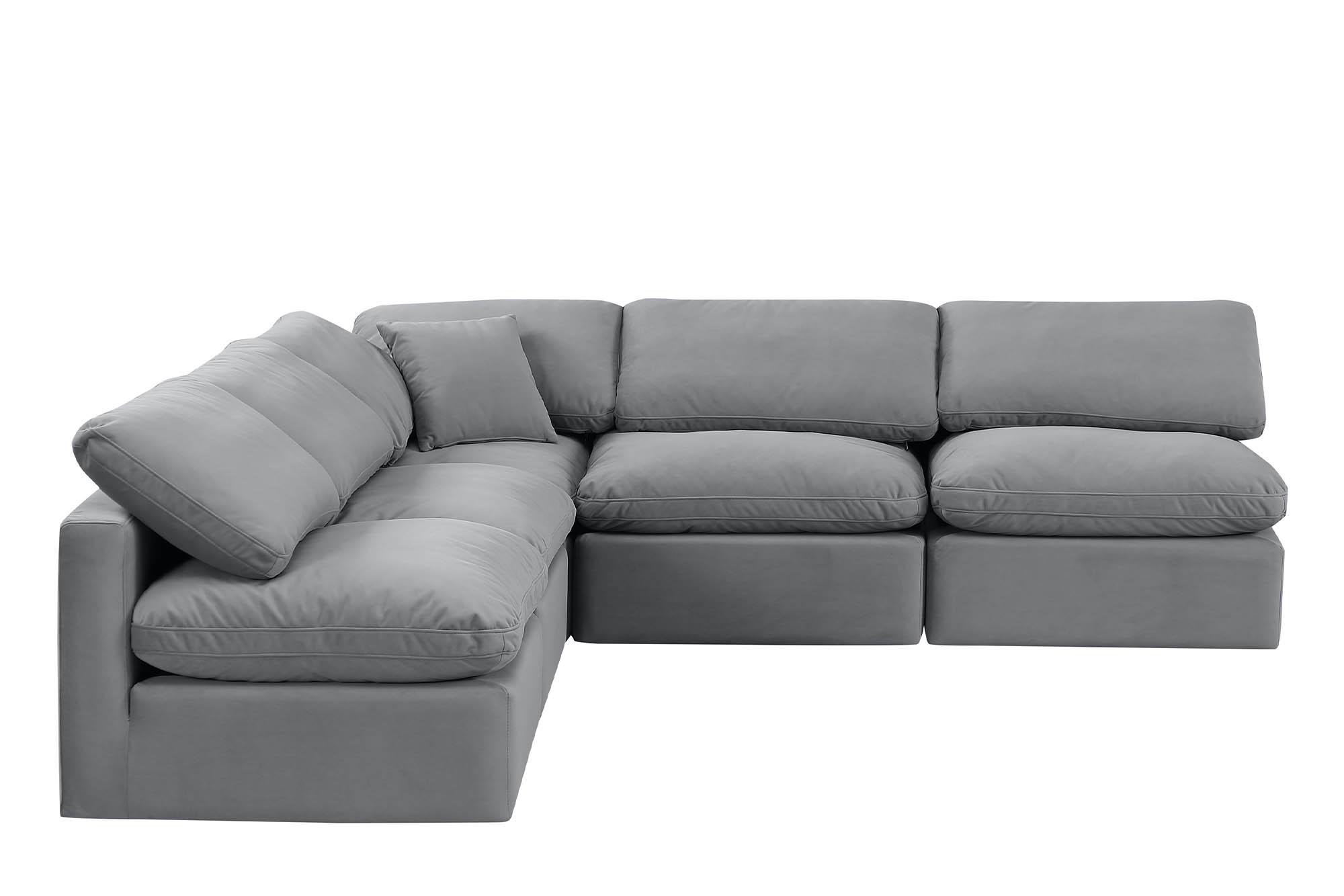 

    
Meridian Furniture INDULGE 147Grey-Sec5B Modular Sectional Sofa Gray 147Grey-Sec5B
