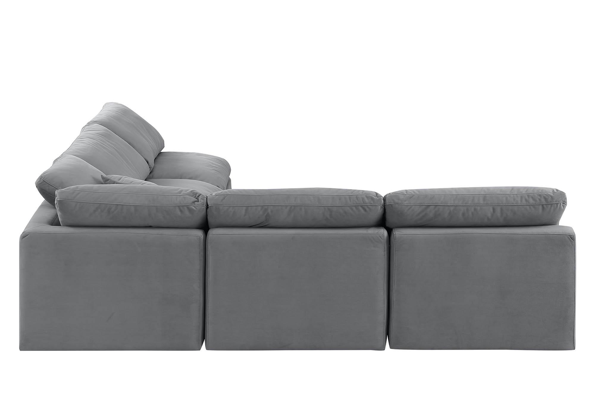 

    
147Grey-Sec5B Meridian Furniture Modular Sectional Sofa
