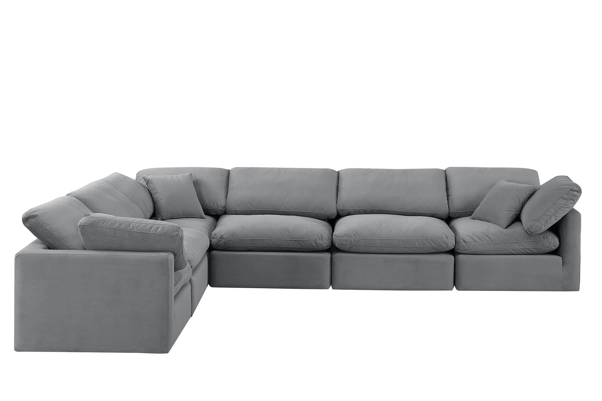 

    
Meridian Furniture INDULGE 147Grey-Sec6A Modular Sectional Sofa Gray 147Grey-Sec6A
