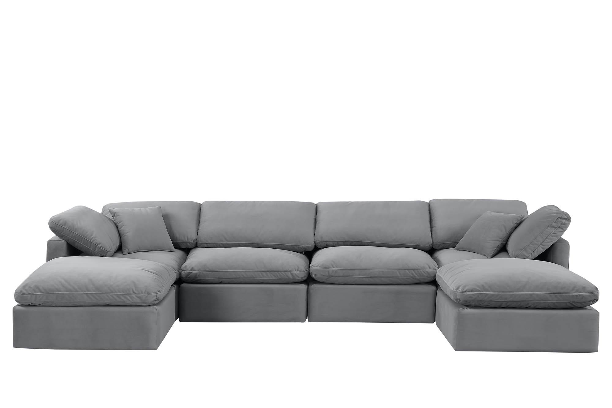 

    
Meridian Furniture INDULGE 147Grey-Sec6B Modular Sectional Sofa Gray 147Grey-Sec6B
