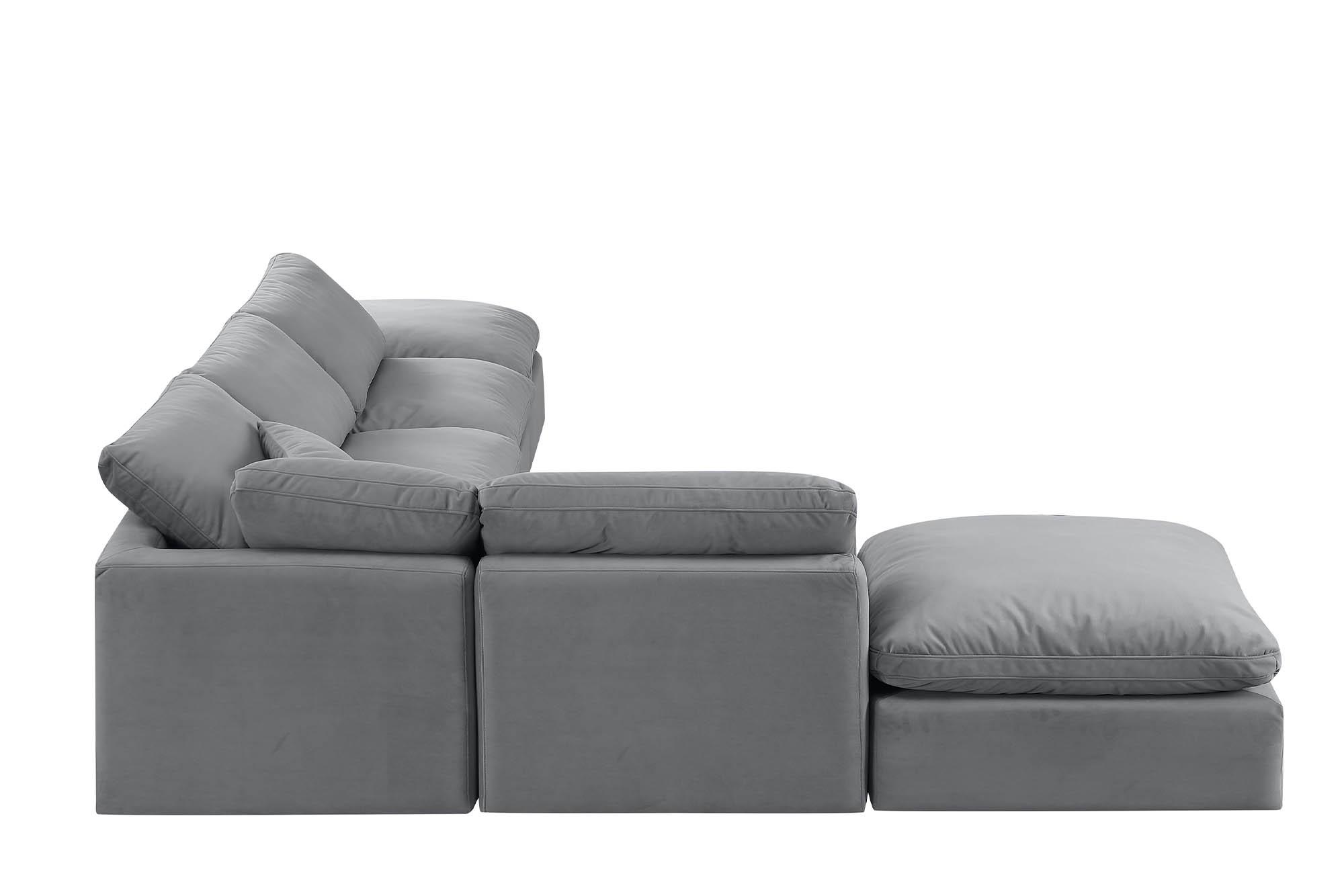 

    
147Grey-Sec6E Meridian Furniture Modular Sectional Sofa
