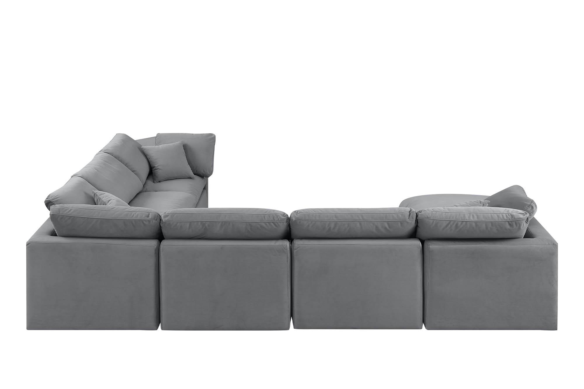 

    
147Grey-Sec7A Meridian Furniture Modular Sectional Sofa
