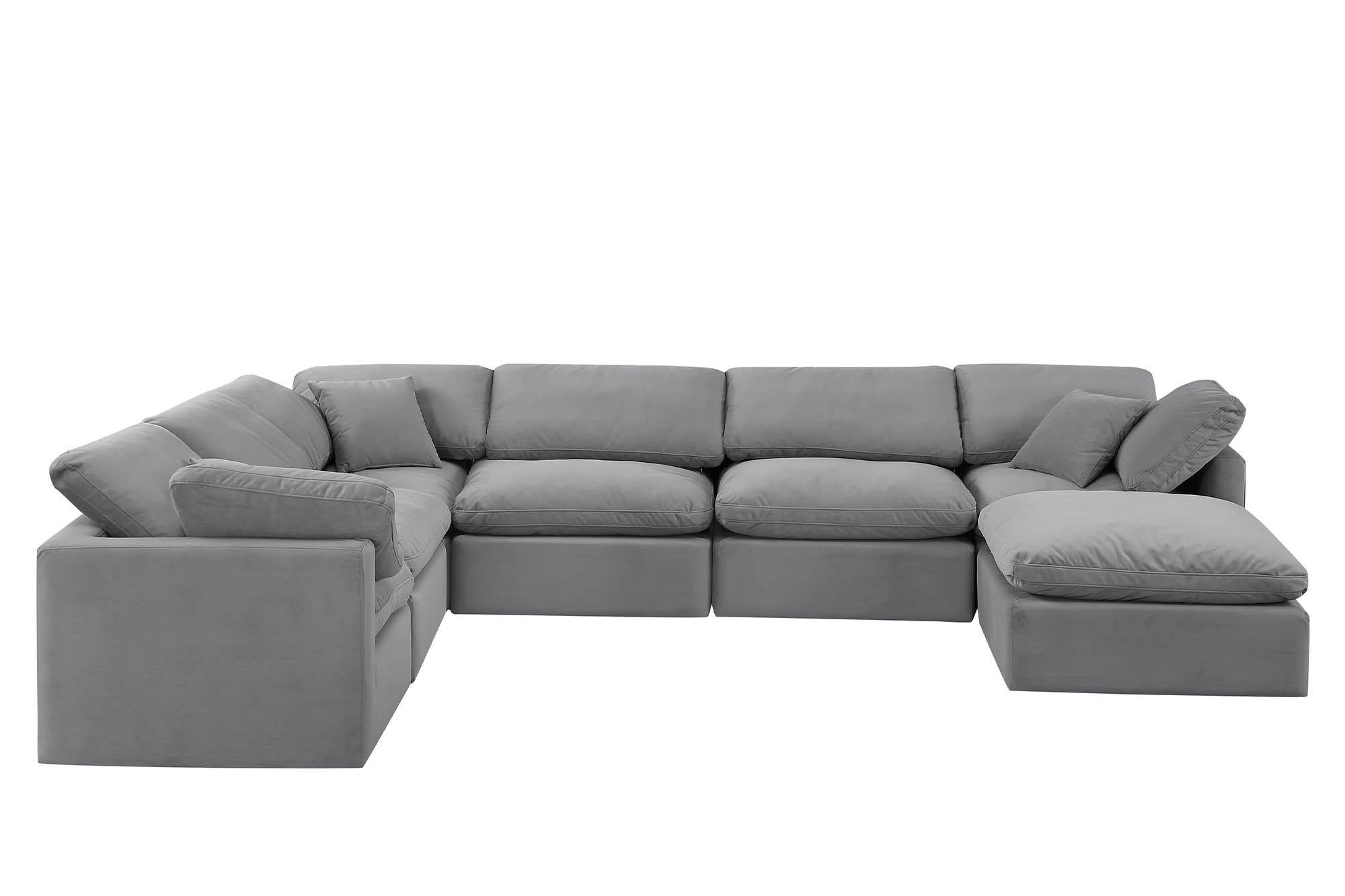 

    
Meridian Furniture INDULGE 147Grey-Sec7A Modular Sectional Sofa Gray 147Grey-Sec7A

