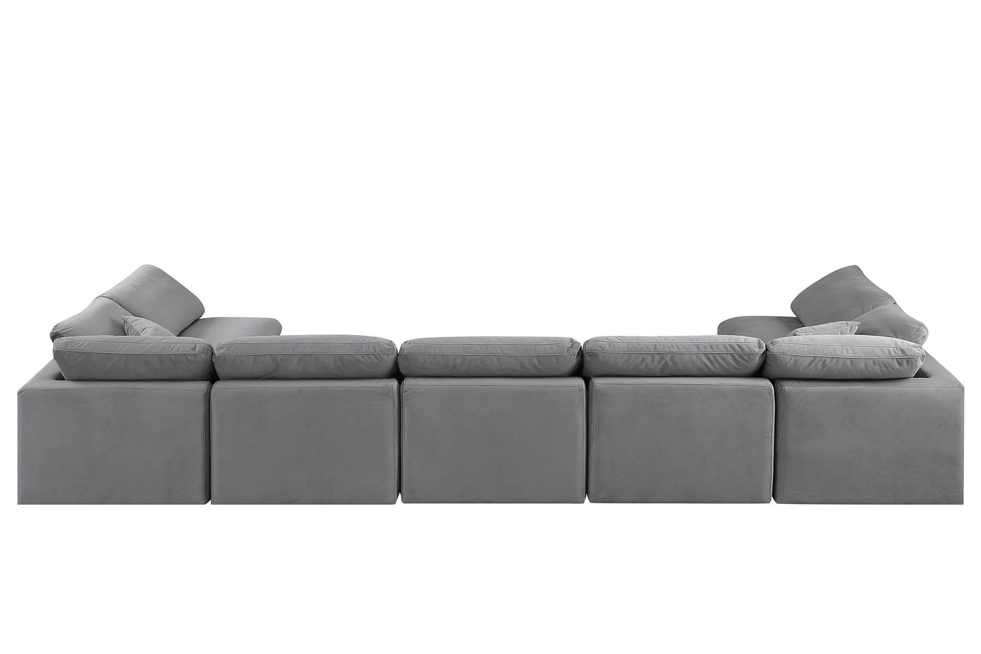 

    
147Grey-Sec7B Meridian Furniture Modular Sectional Sofa
