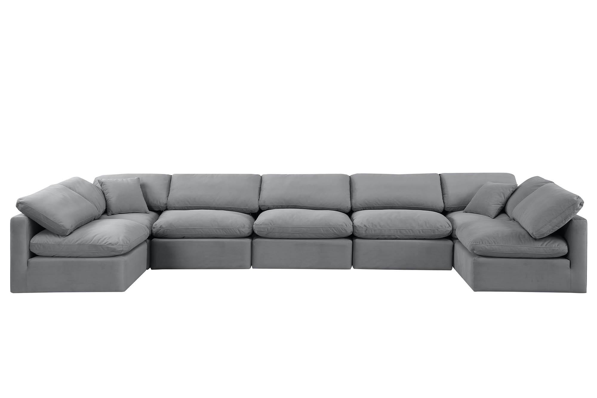 

    
Meridian Furniture INDULGE 147Grey-Sec7B Modular Sectional Sofa Gray 147Grey-Sec7B

