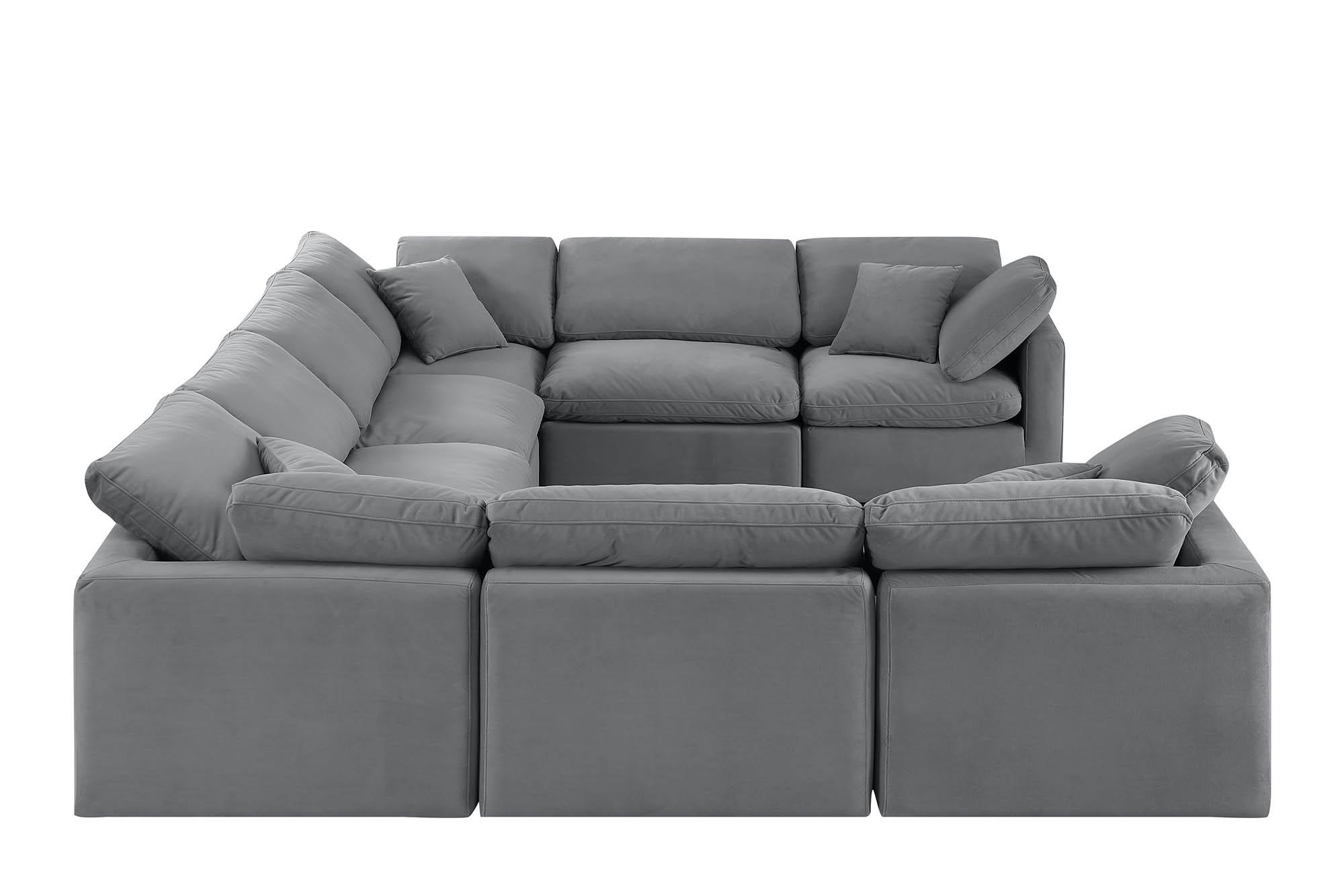 

    
147Grey-Sec8A Meridian Furniture Modular Sectional Sofa
