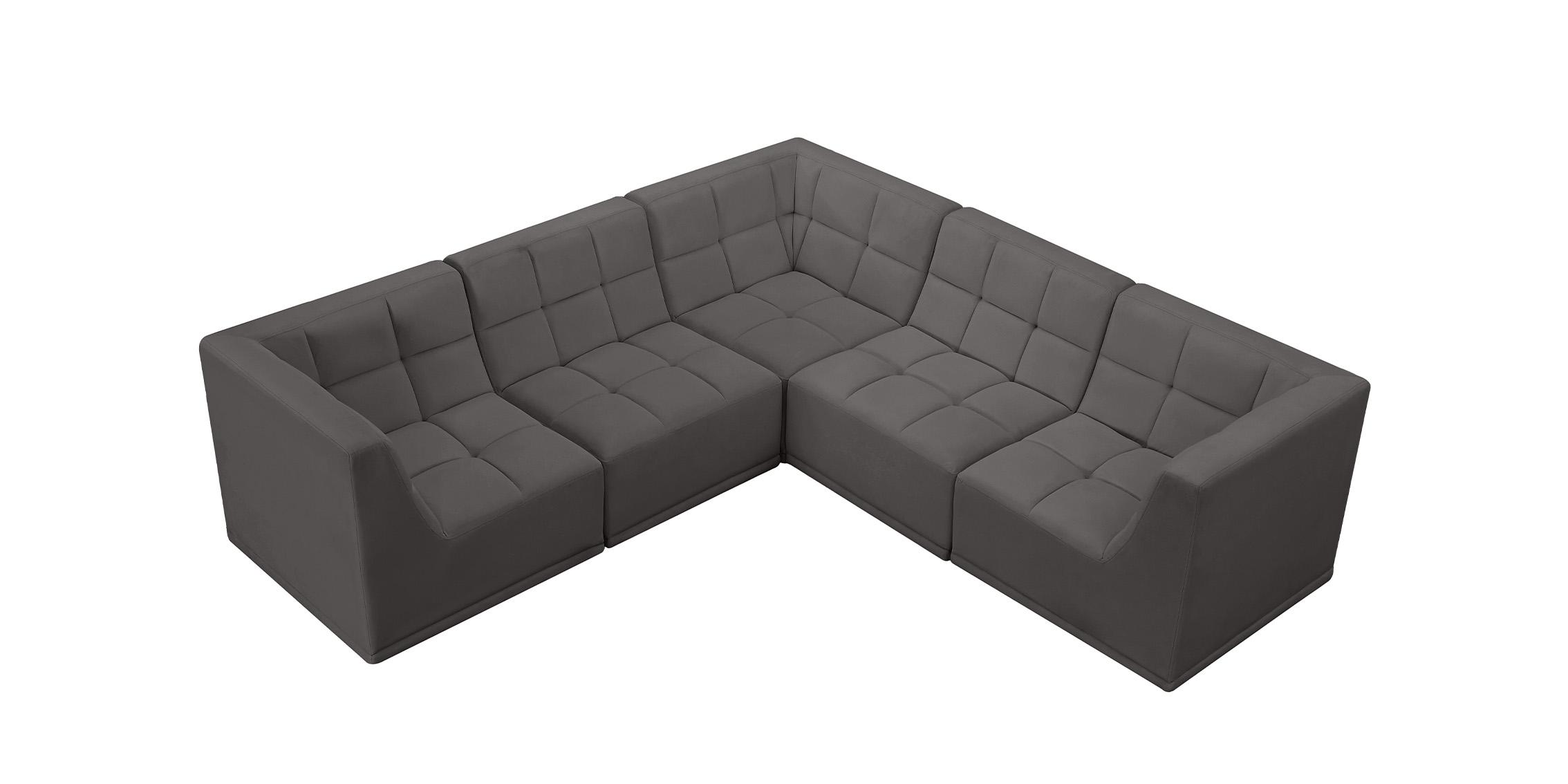 

    
Meridian Furniture RELAX 650Grey-Sec5B Modular Sectional Gray 650Grey-Sec5B
