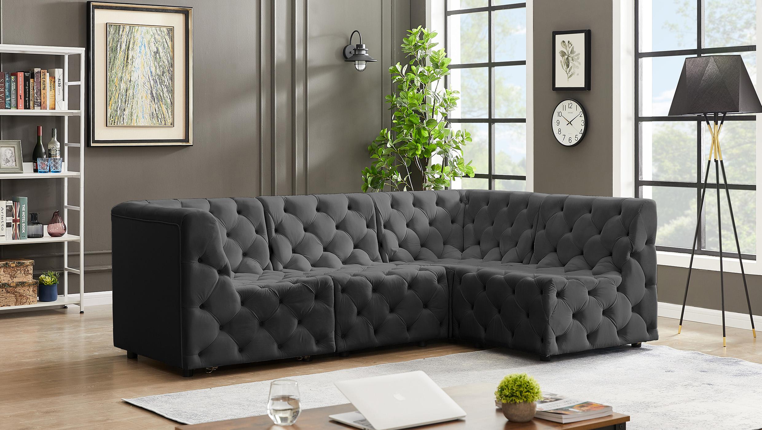 

    
Meridian Furniture TUFT 680Grey-Sec4A Modular Sectional Gray 680Grey-Sec4A
