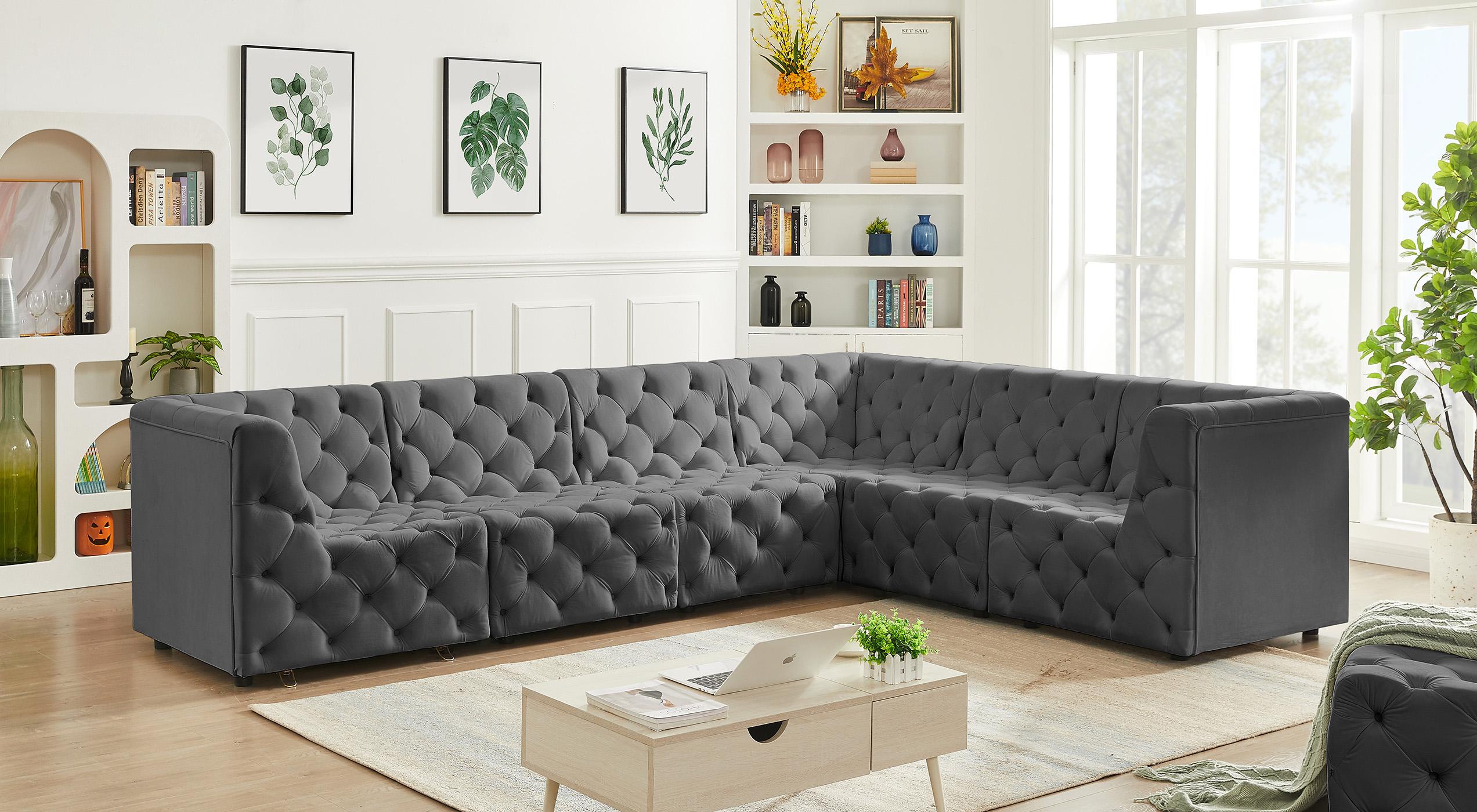 

    
Meridian Furniture TUFT 680Grey-Sec6A Modular Sectional Gray 680Grey-Sec6A
