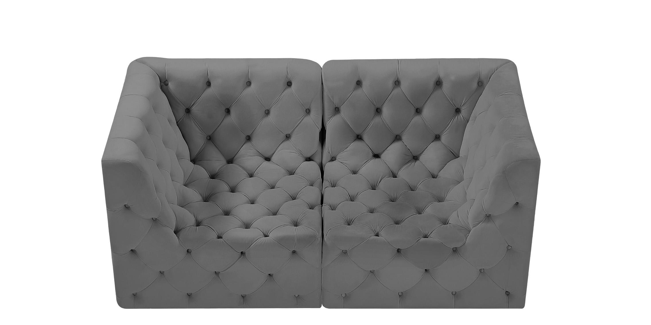 

        
Meridian Furniture TUFT 680Grey-S70 Modular Sofa Gray Velvet 94308272719
