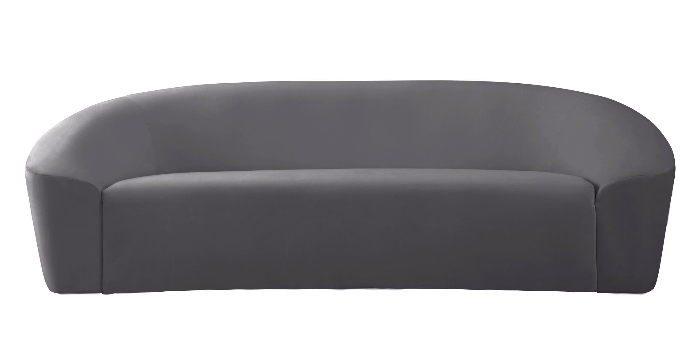 

    
Grey Velvet Sofa RILEY 610Grey-S Meridian Modern Contemporary
