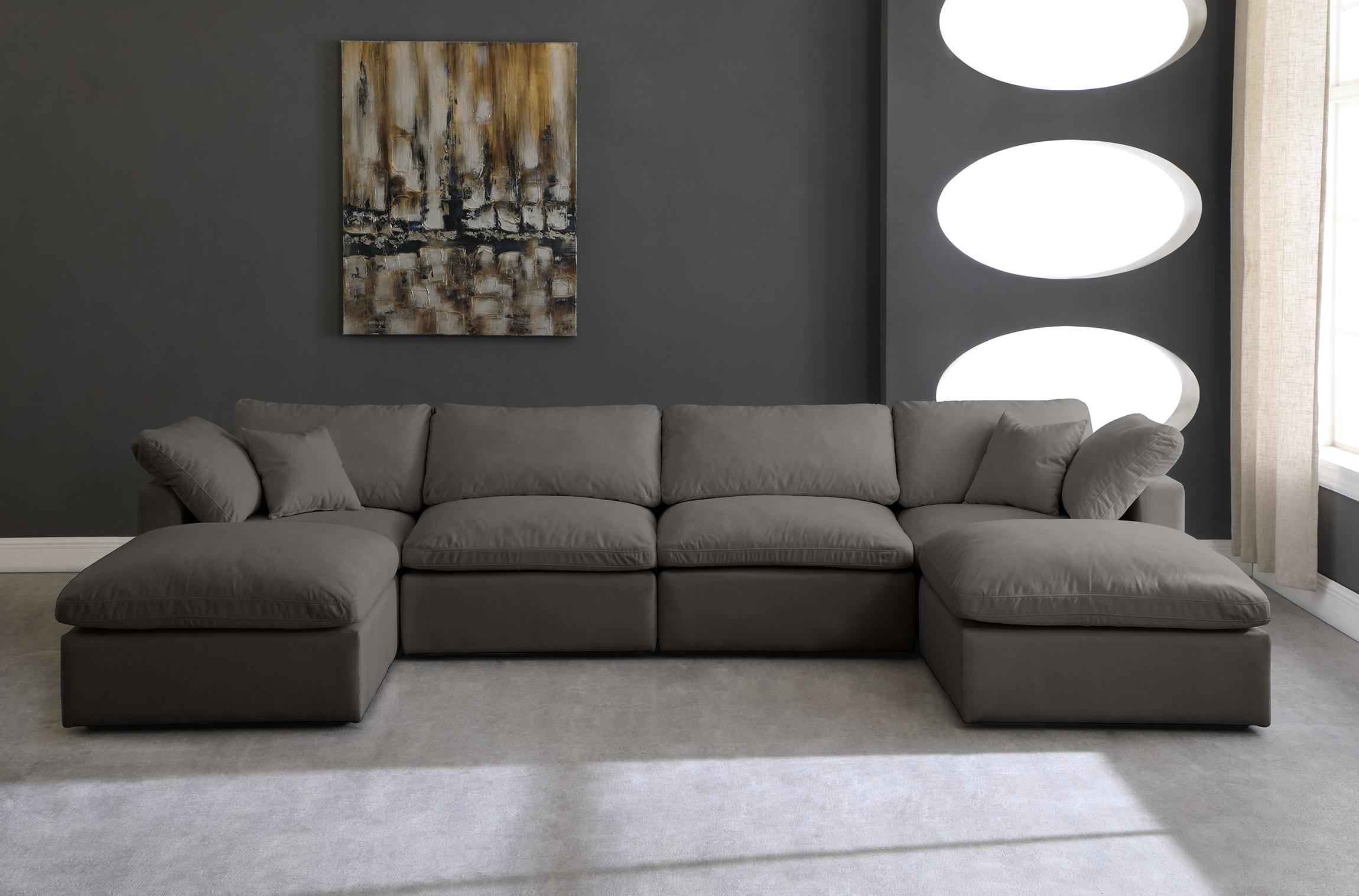 

    
Meridian Furniture 602Grey-Sec6B Modular Sectional Sofa Gray 602Grey-Sec6B

