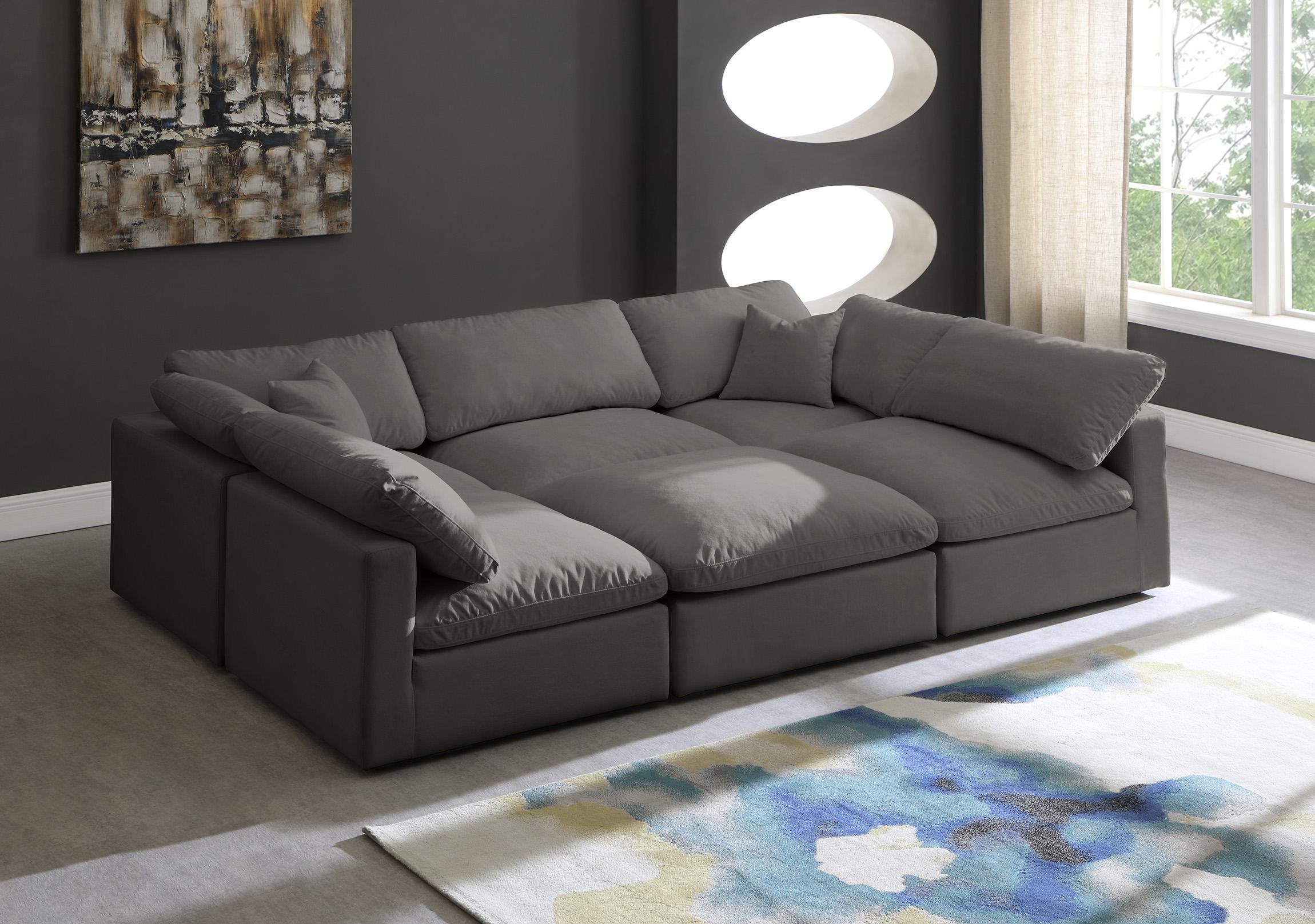 

    
Meridian Furniture 602Grey-Sec6C Modular Sectional Sofa Gray 602Grey-Sec6C
