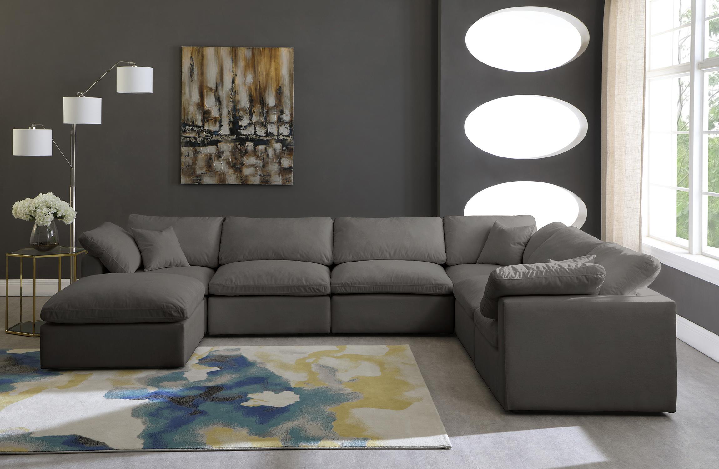 

    
Meridian Furniture 602Grey-Sec7A Modular Sectional Sofa Gray 602Grey-Sec7A

