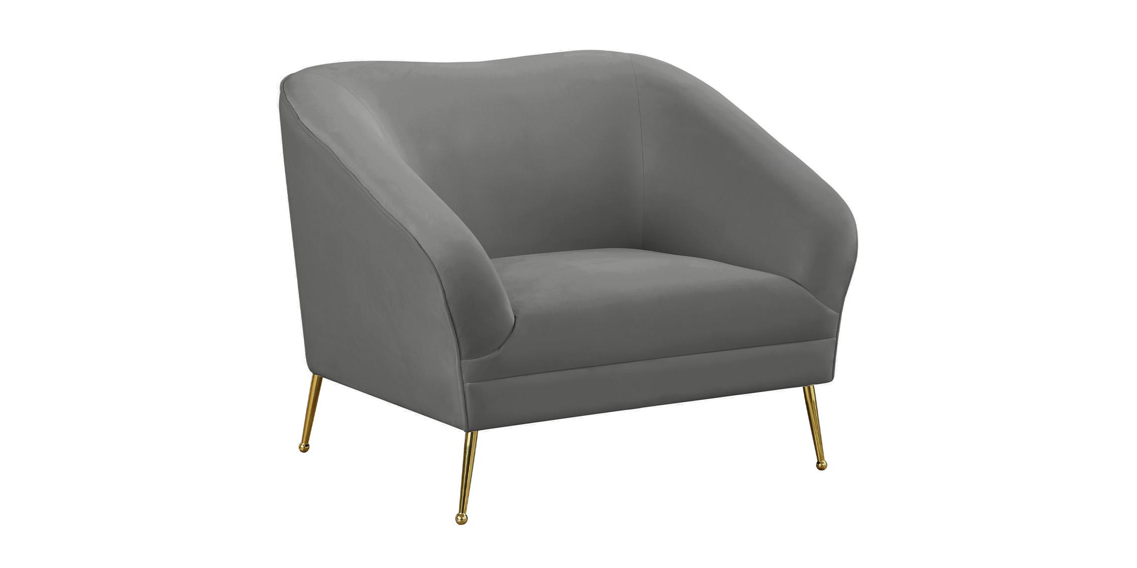 

        
Meridian Furniture HERMOSA 658Grey-Set Sofa Set Gray Velvet 704831407723
