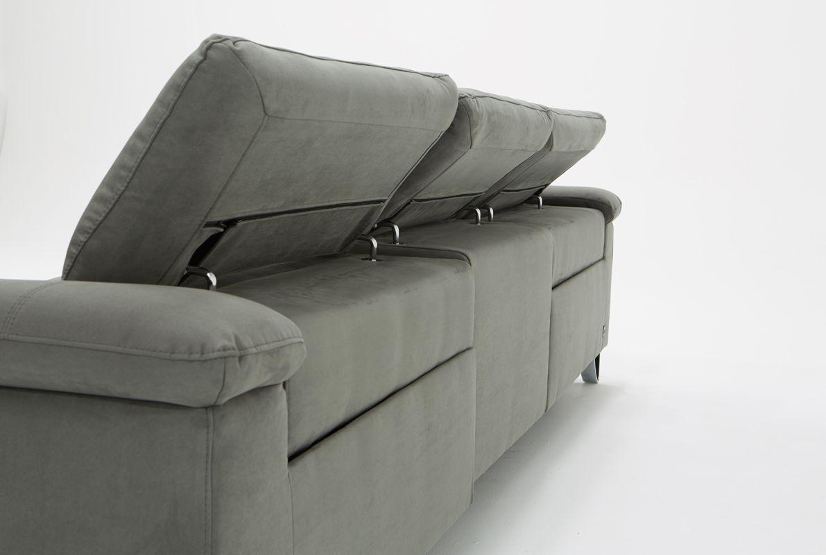 

    
Grey Velvet Sofa w/ Electric Recliners Divani Casa Maine VIG Modern Contemporary

