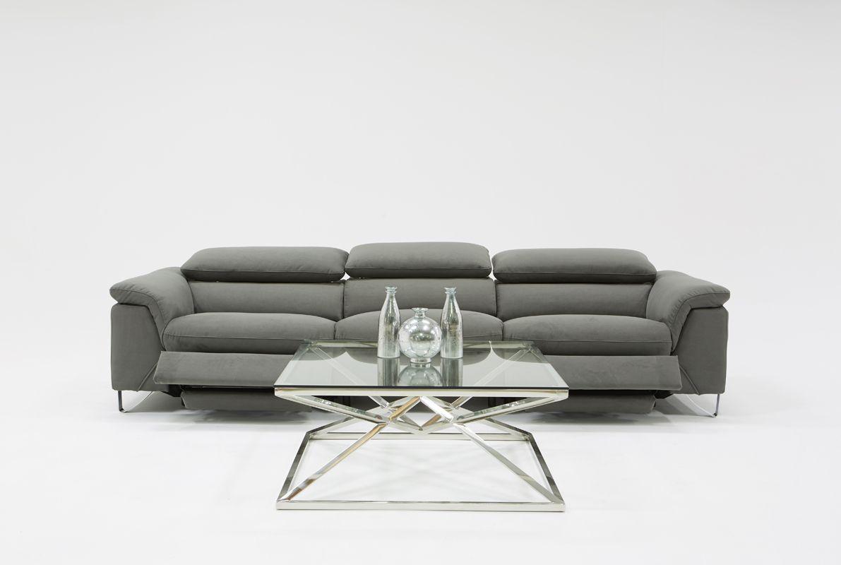 

                    
VIG Furniture VGKNE9104-FAB-GRY Recliner Sofa Gray Velvet Purchase 
