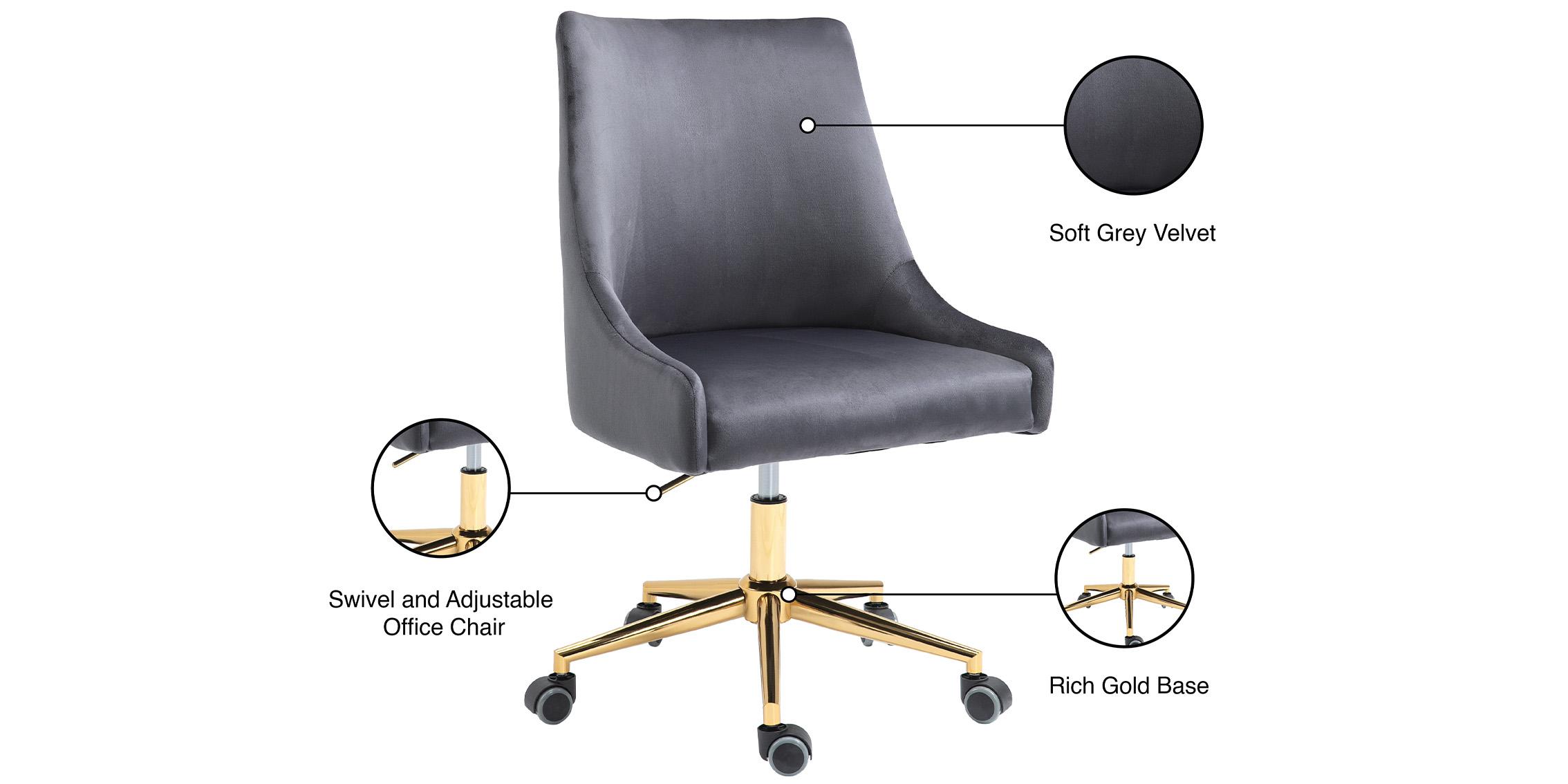 

    
163Grey Meridian Furniture Office Chair
