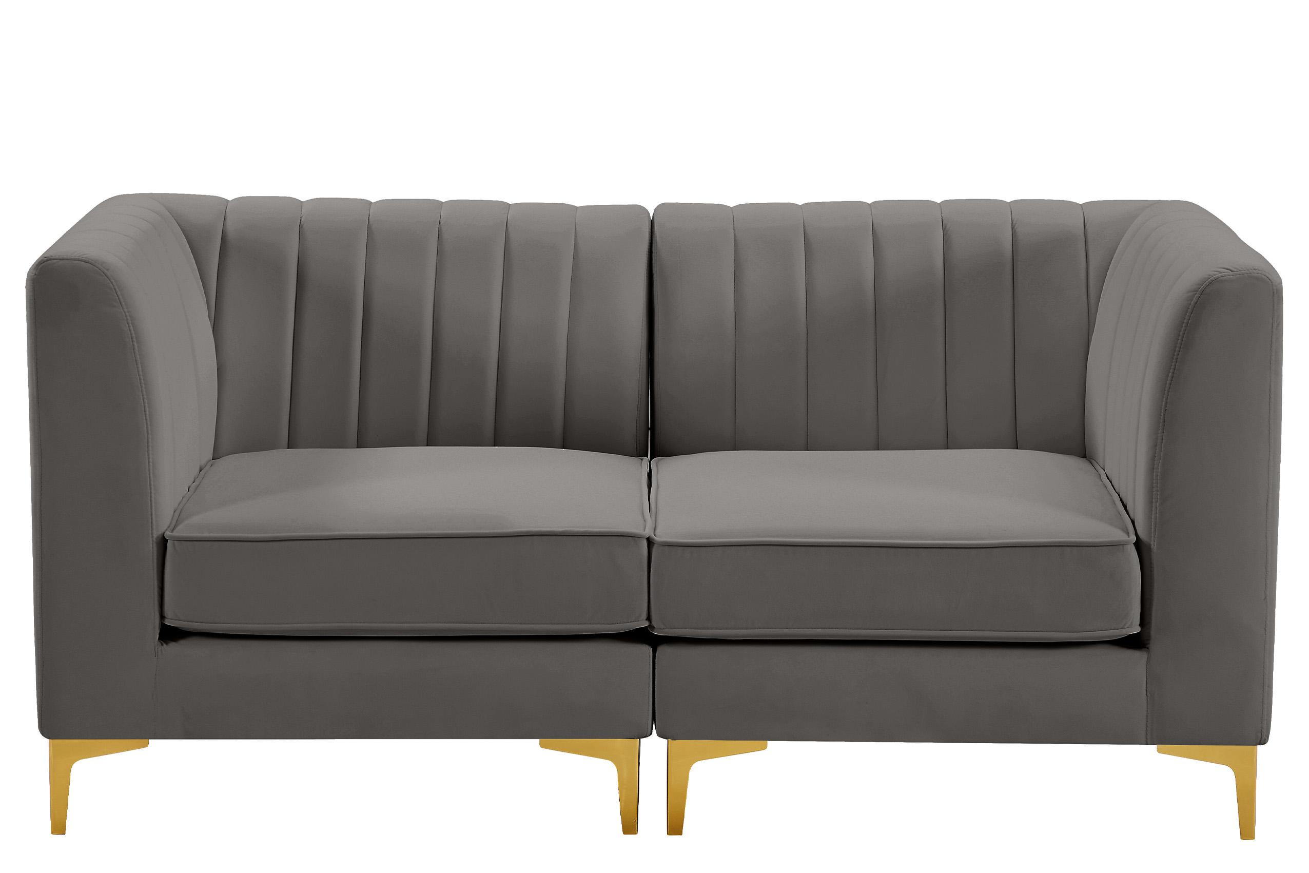 

    
Meridian Furniture ALINA 604Grey-S67 Modular Sectional Sofa Gray 604Grey-S67
