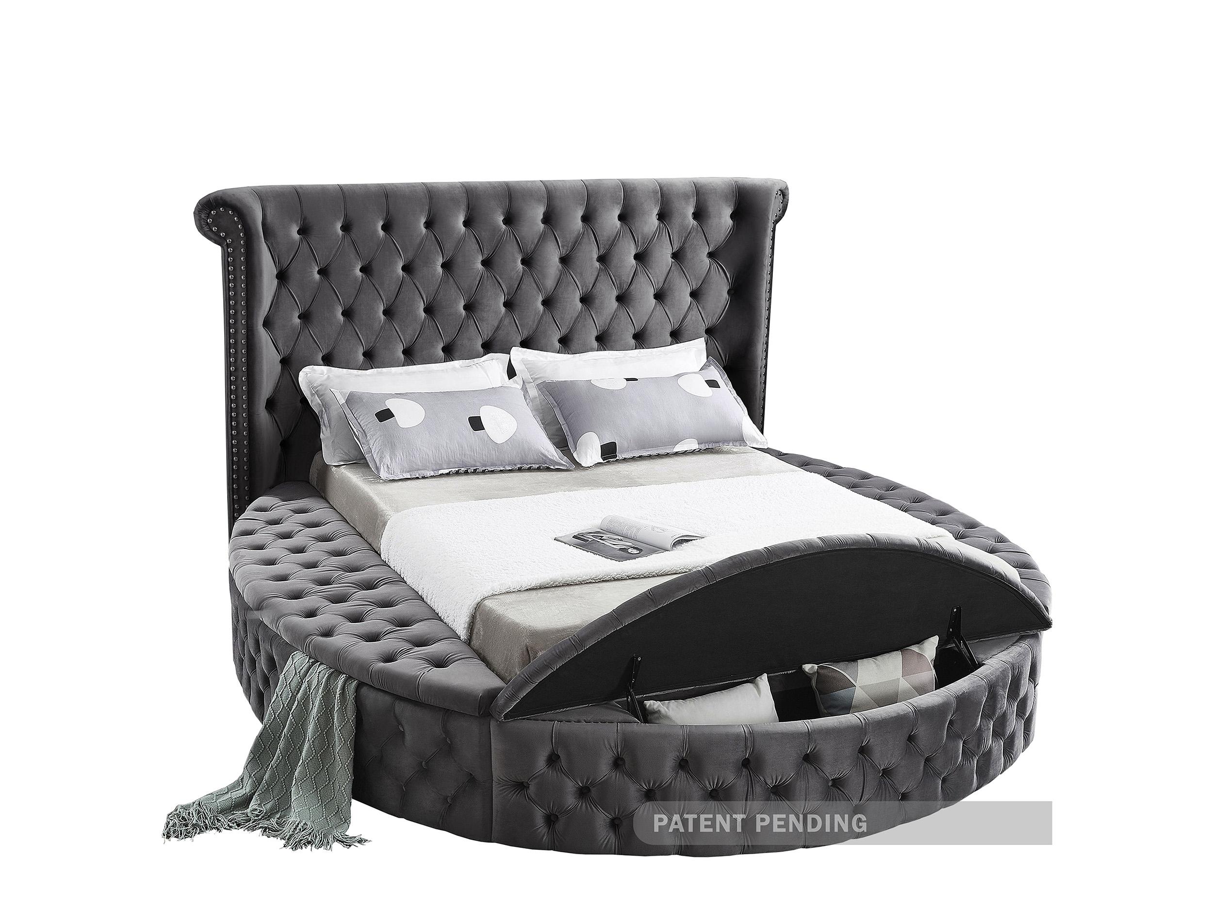 

    
Meridian Furniture LuxusGrey-F Storage Bed Gray LuxusGrey-F
