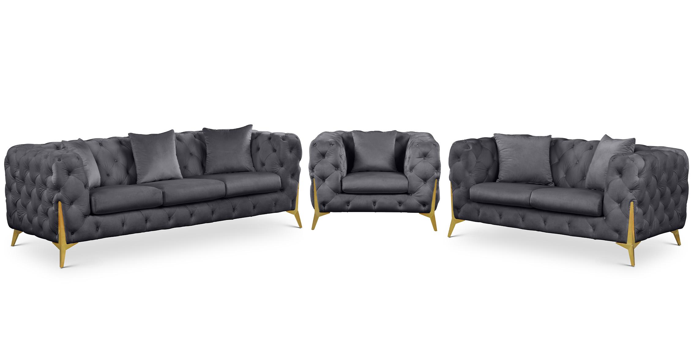 

    
695Grey-S Meridian Furniture Sofa
