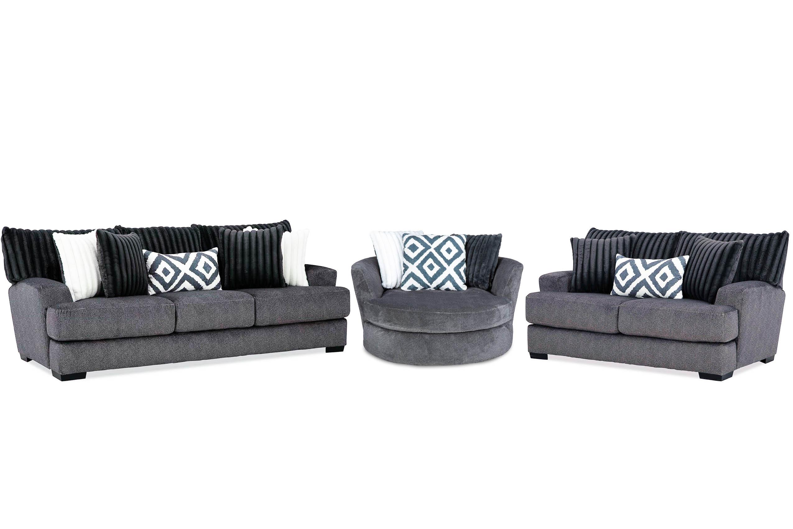 

                    
Furniture of America SM5195-SF Sofa Gunmetal Chenille Purchase 
